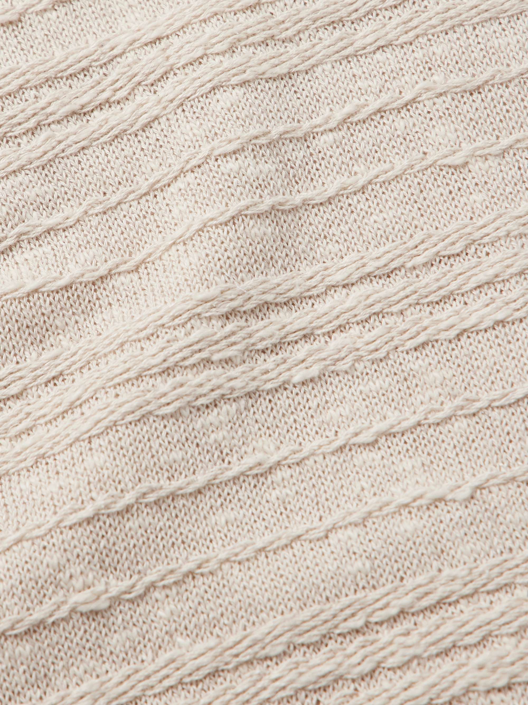 Cotton, Linen and Silk-Blend Sweater view