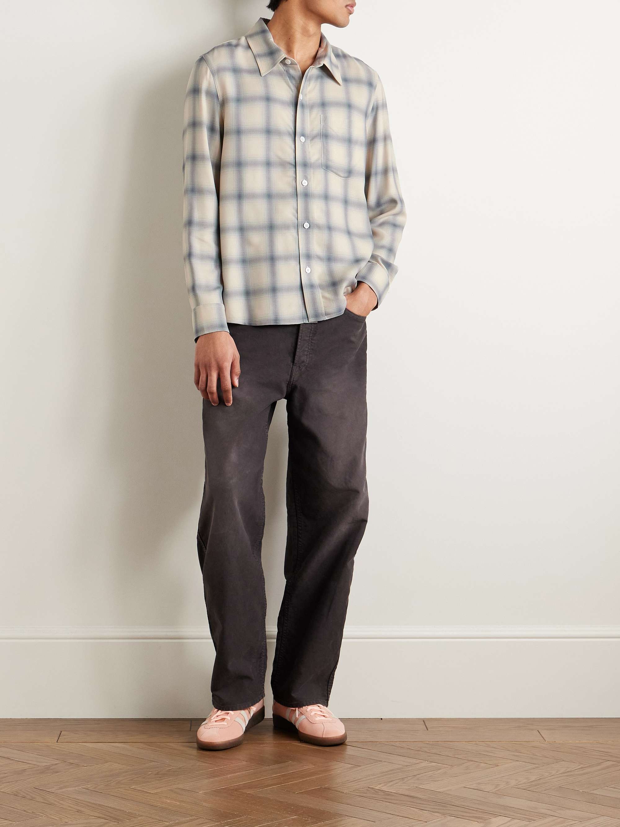 Checked Twill Shirt view