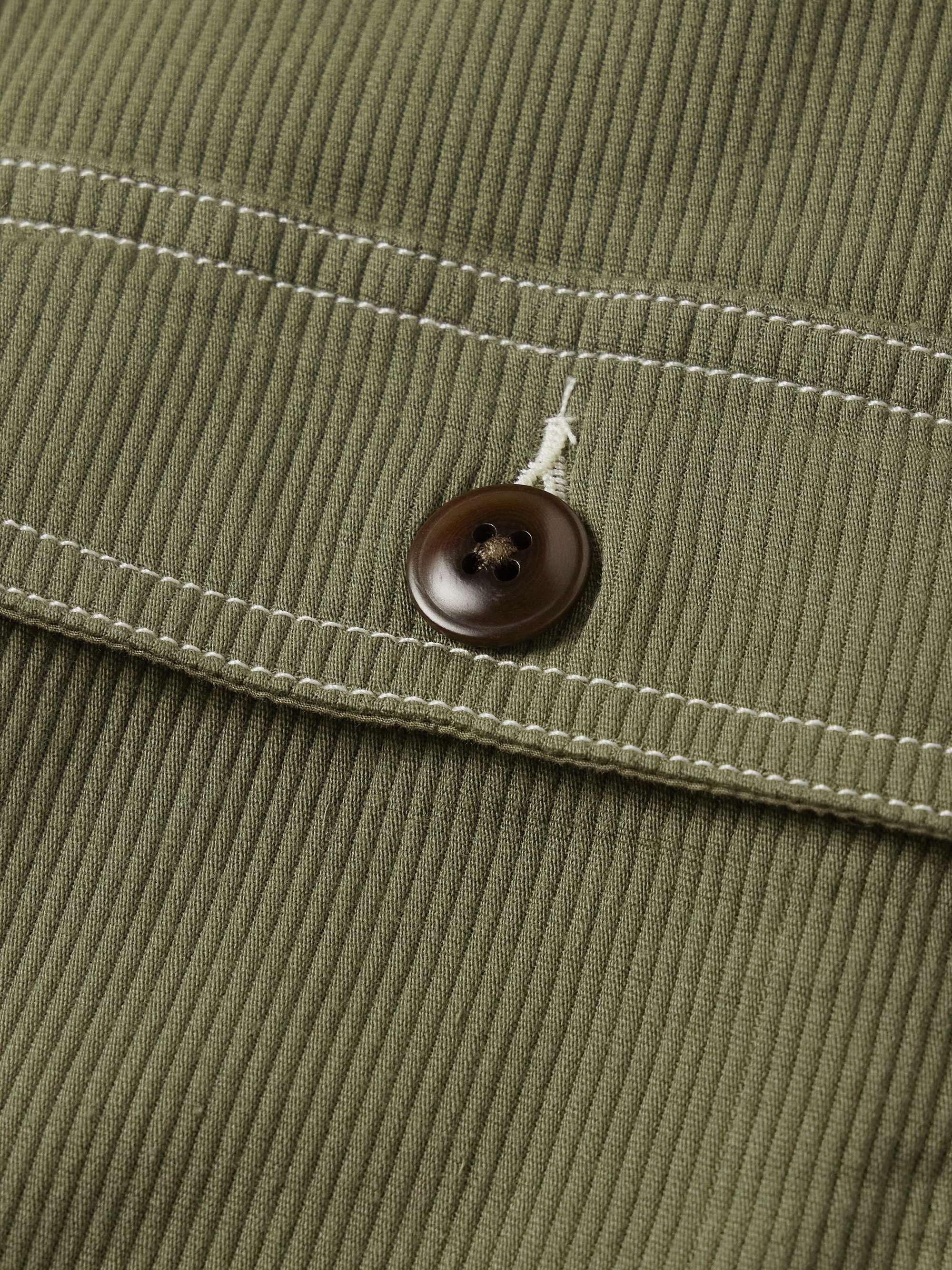 Bedford Ribbed Cotton Overshirt view