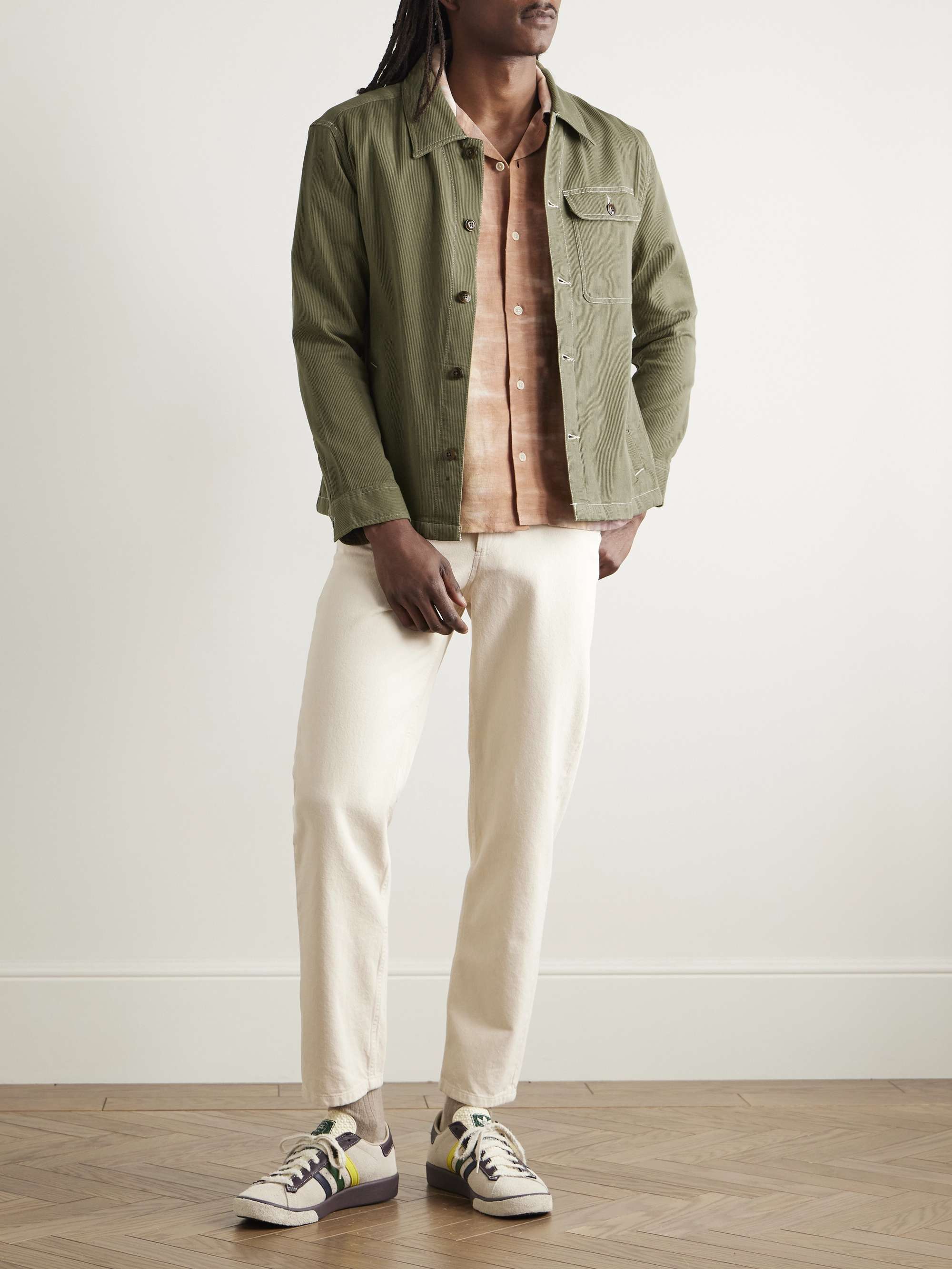 Bedford Ribbed Cotton Overshirt view