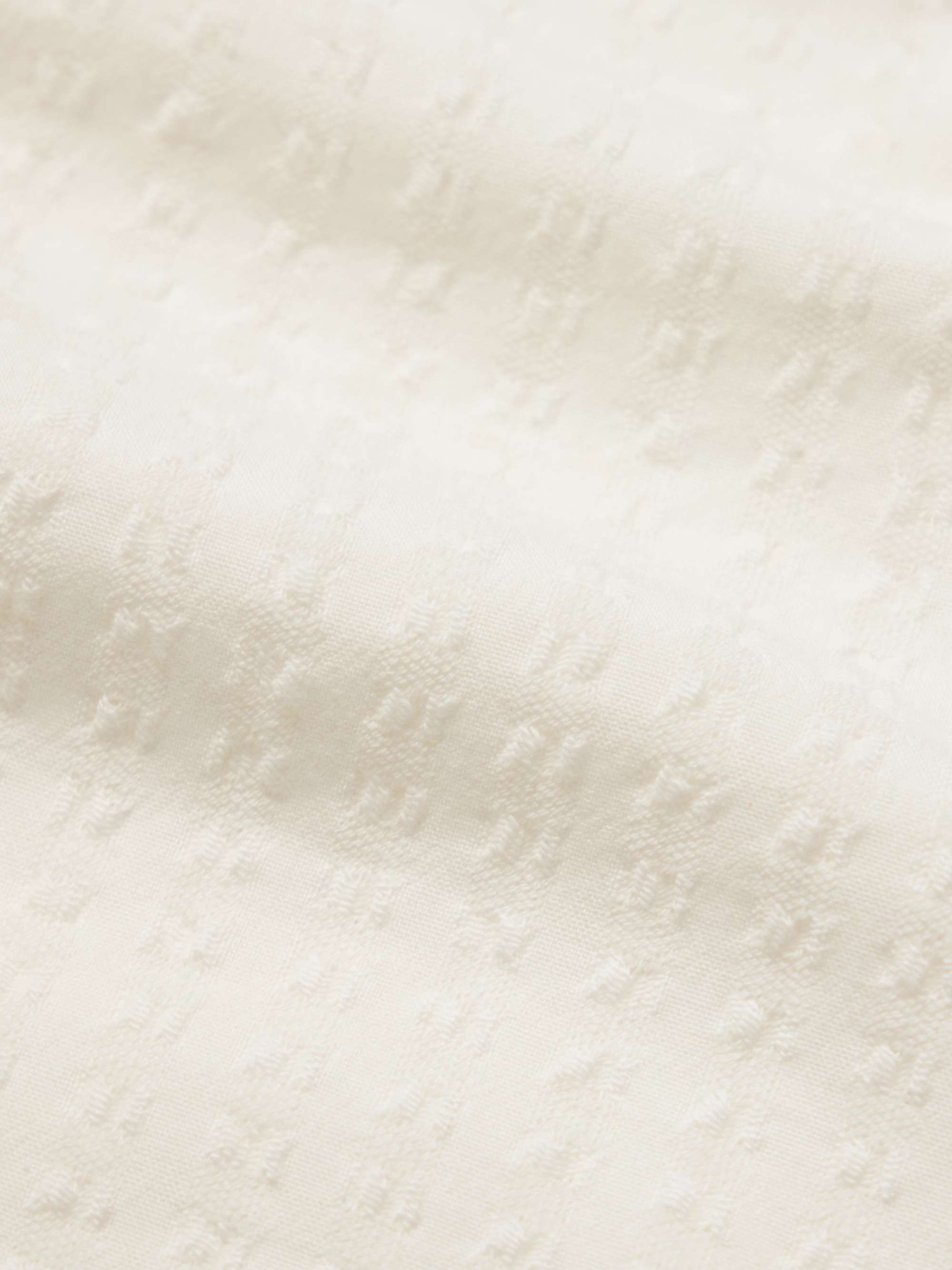 Mondego Convertible-Collar Textured Cotton Shirt view