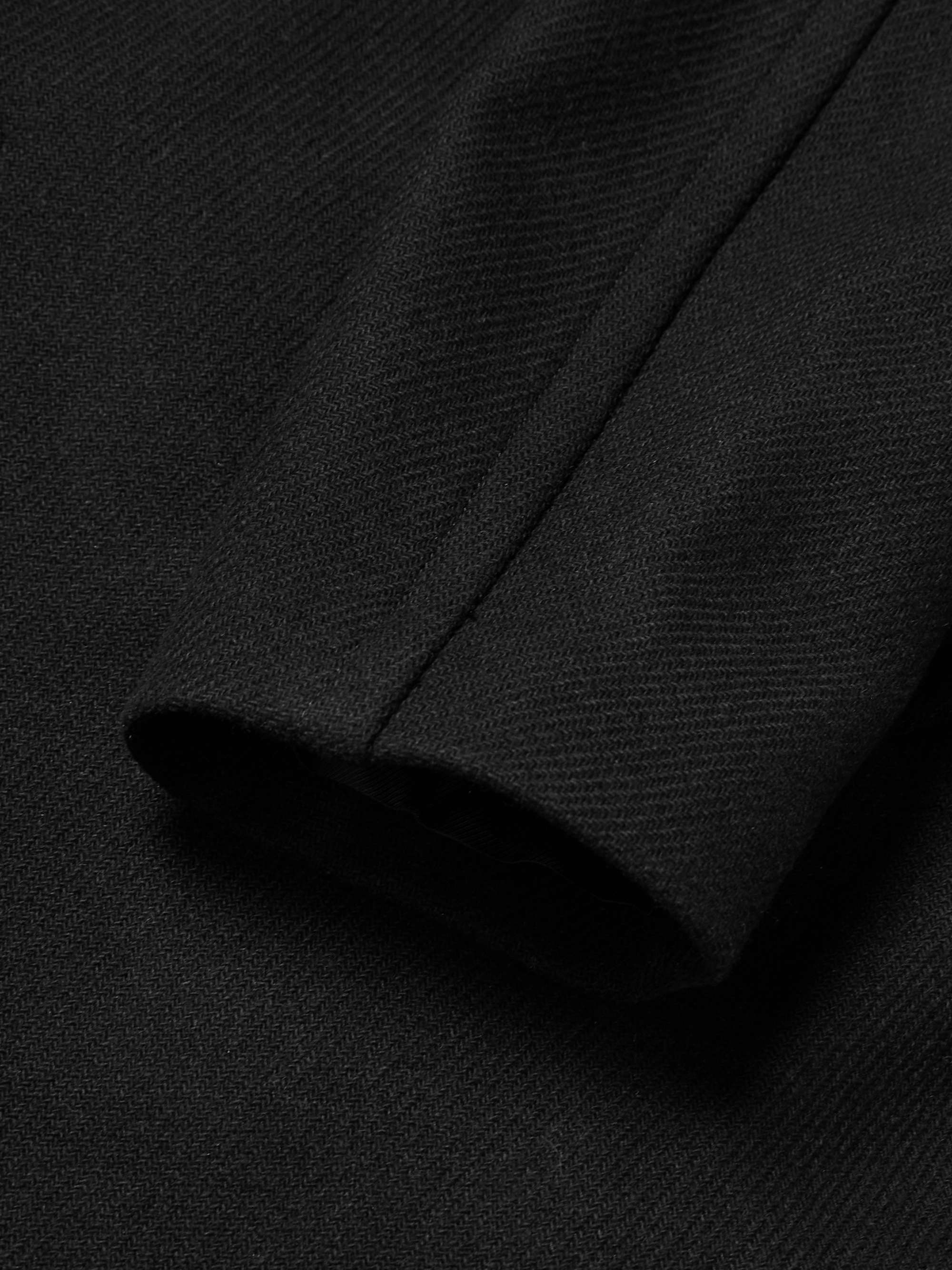 Wool-Blend Twill Peacoat view