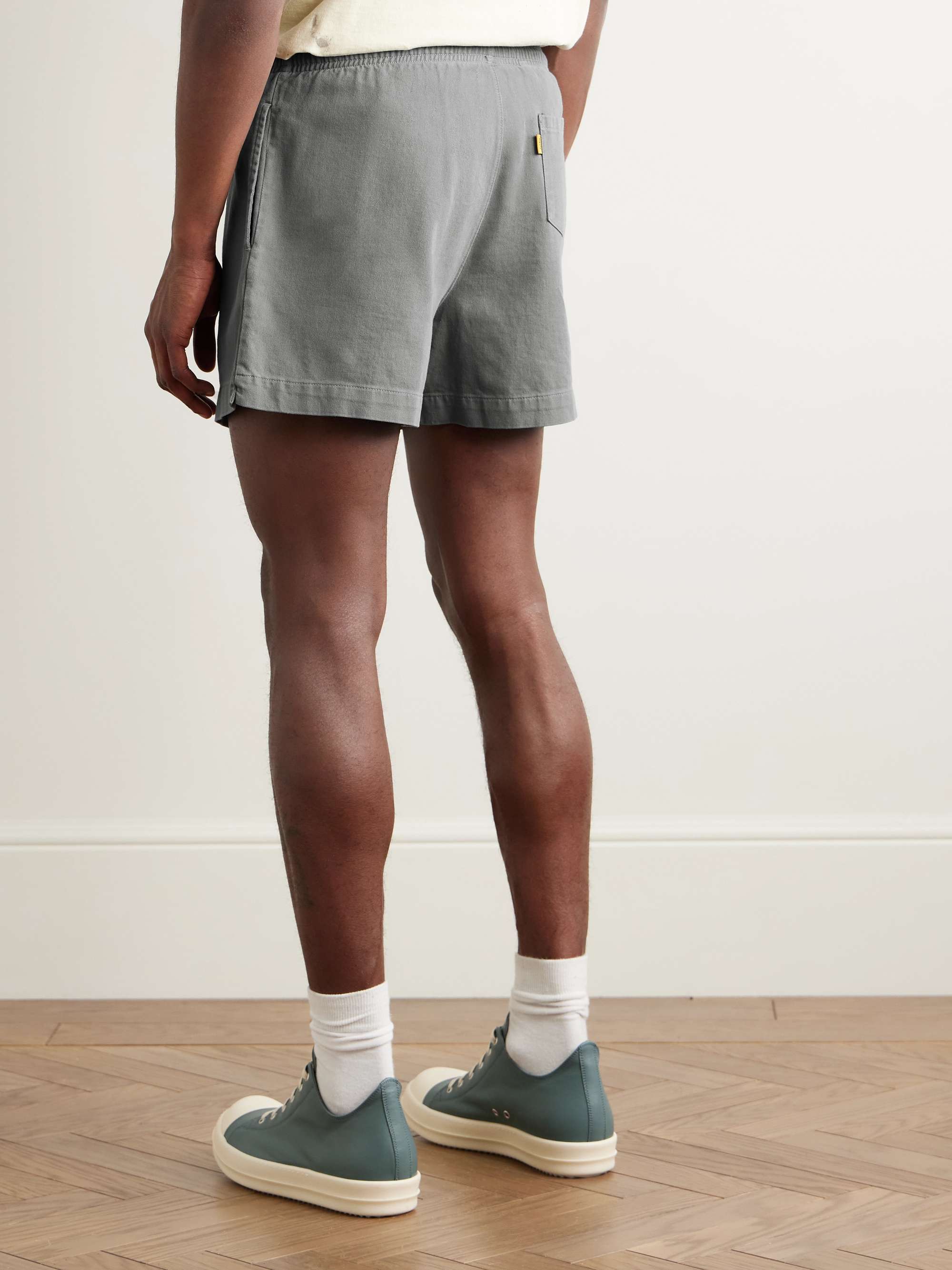 Zuma Straight-Leg Logo-Print Cotton-Jersey Shorts view