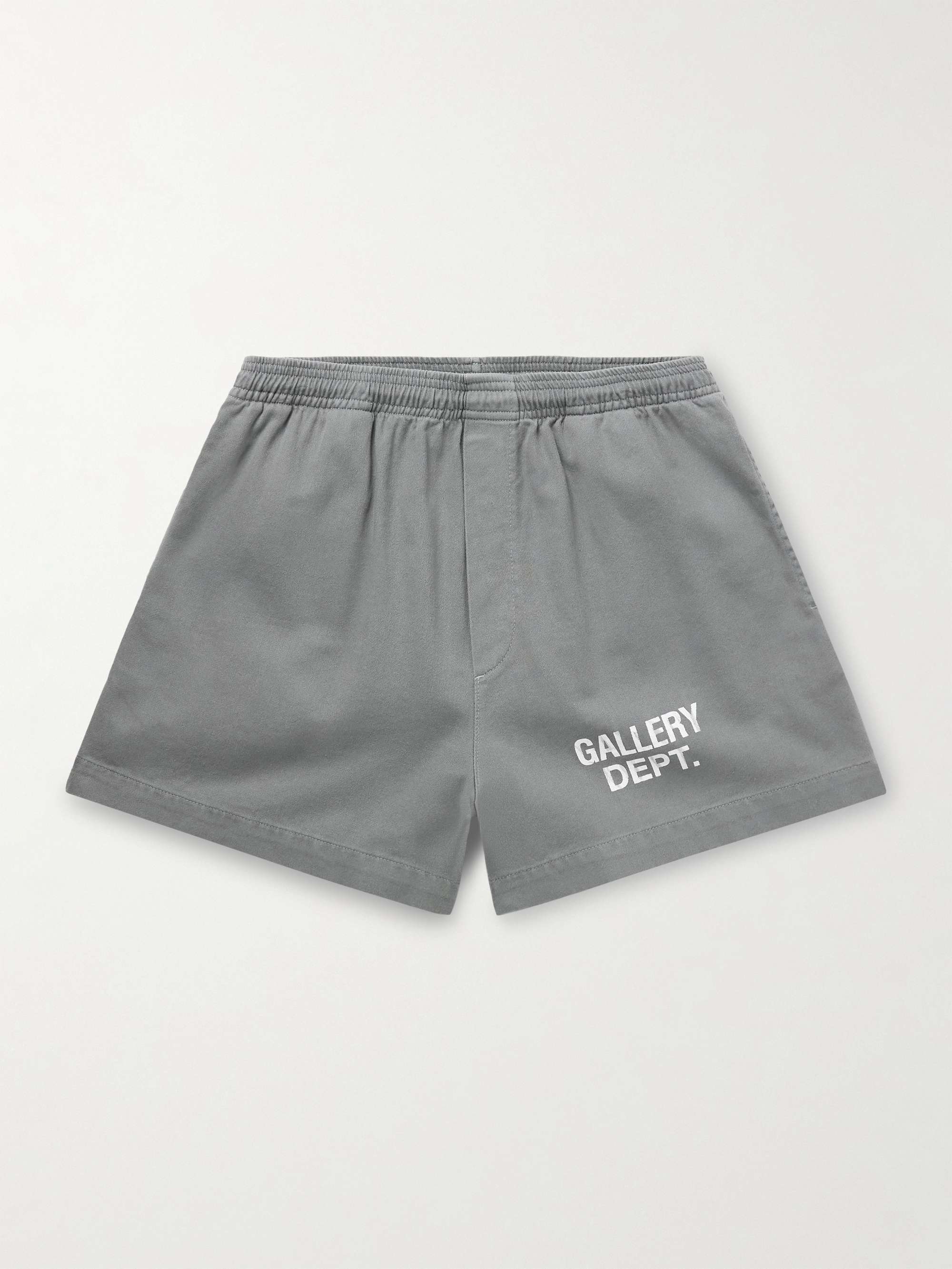 Zuma Straight-Leg Logo-Print Cotton-Jersey Shorts view