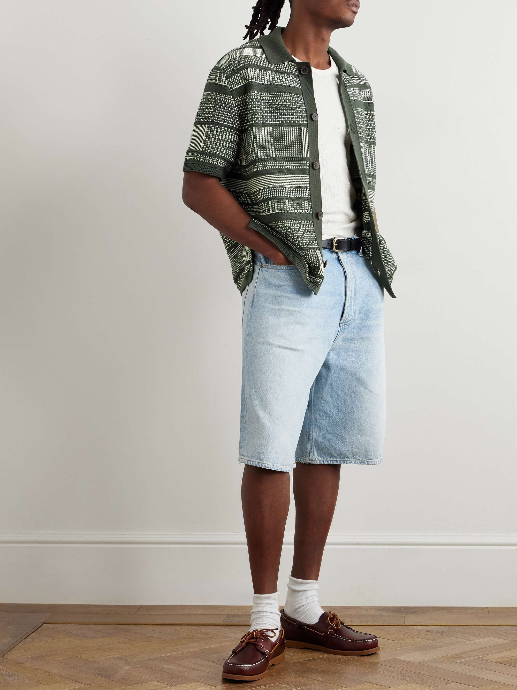 Striped Organic Cotton Shirt view