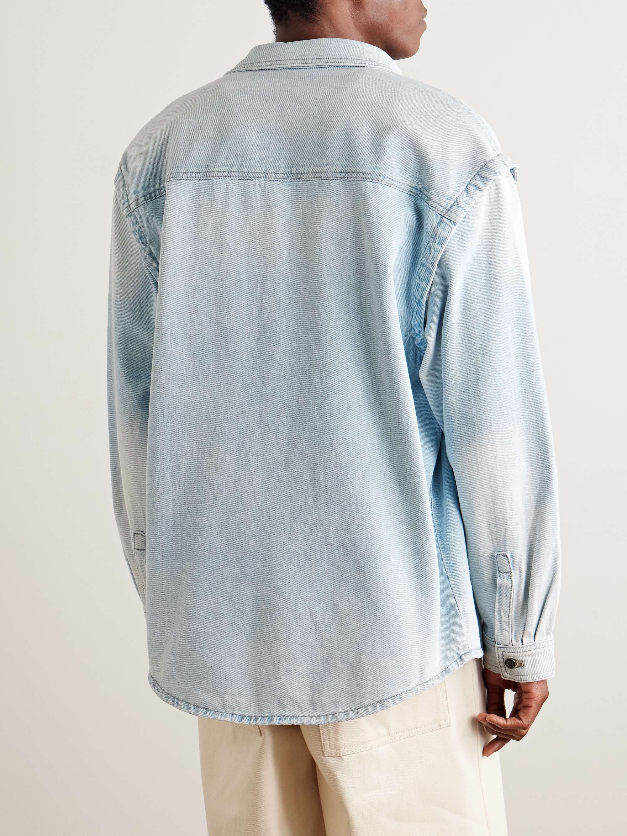 Nikora Convertible Denim Shirt view