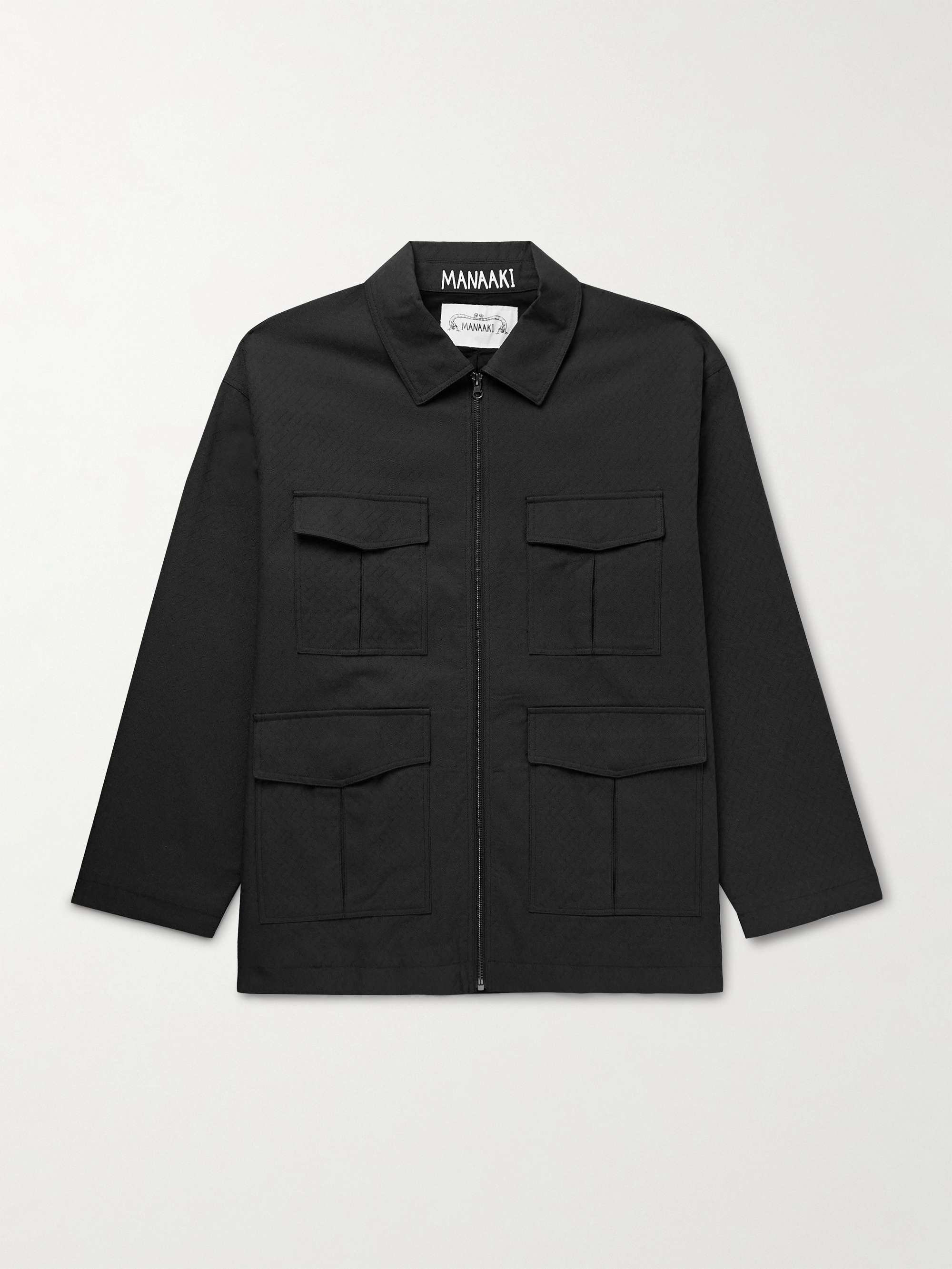 Raranga Cotton-Twill Jacket view