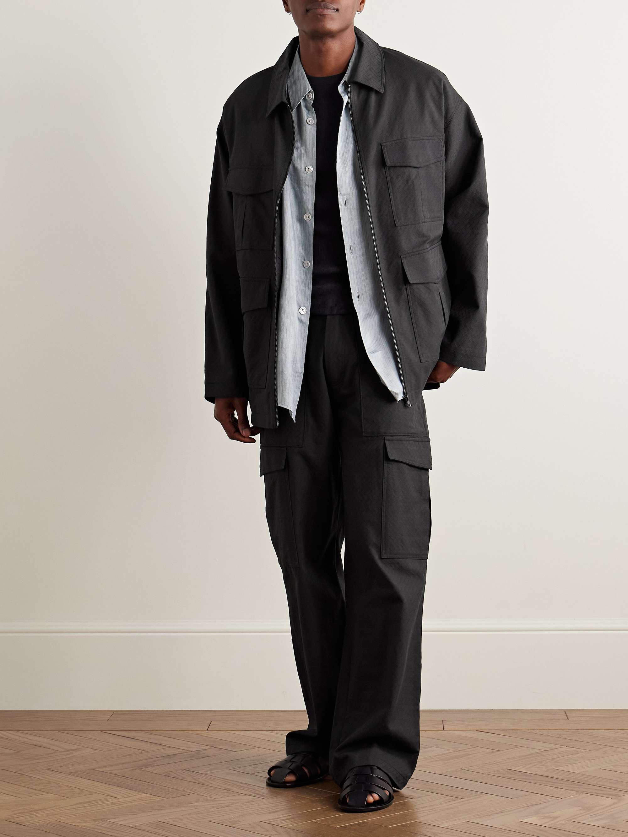 Raranga Cotton-Twill Jacket view