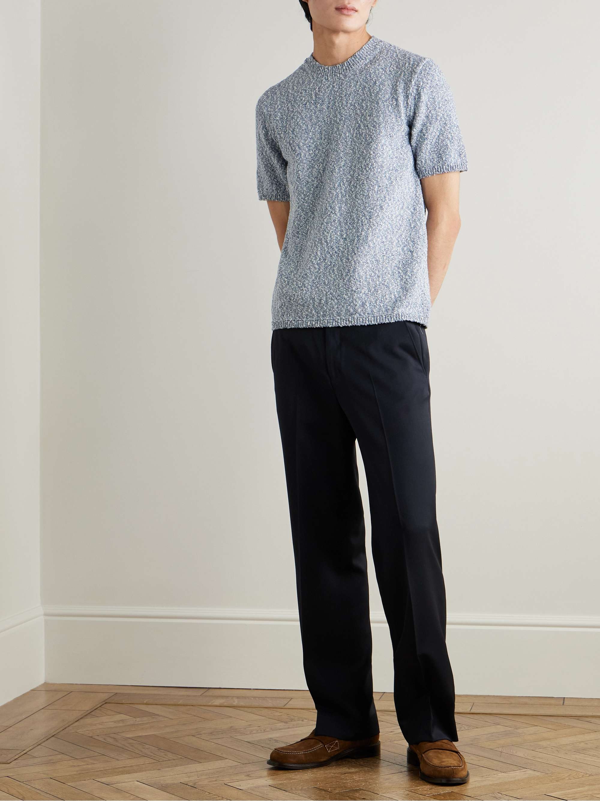 Mélange Cotton T-Shirt view