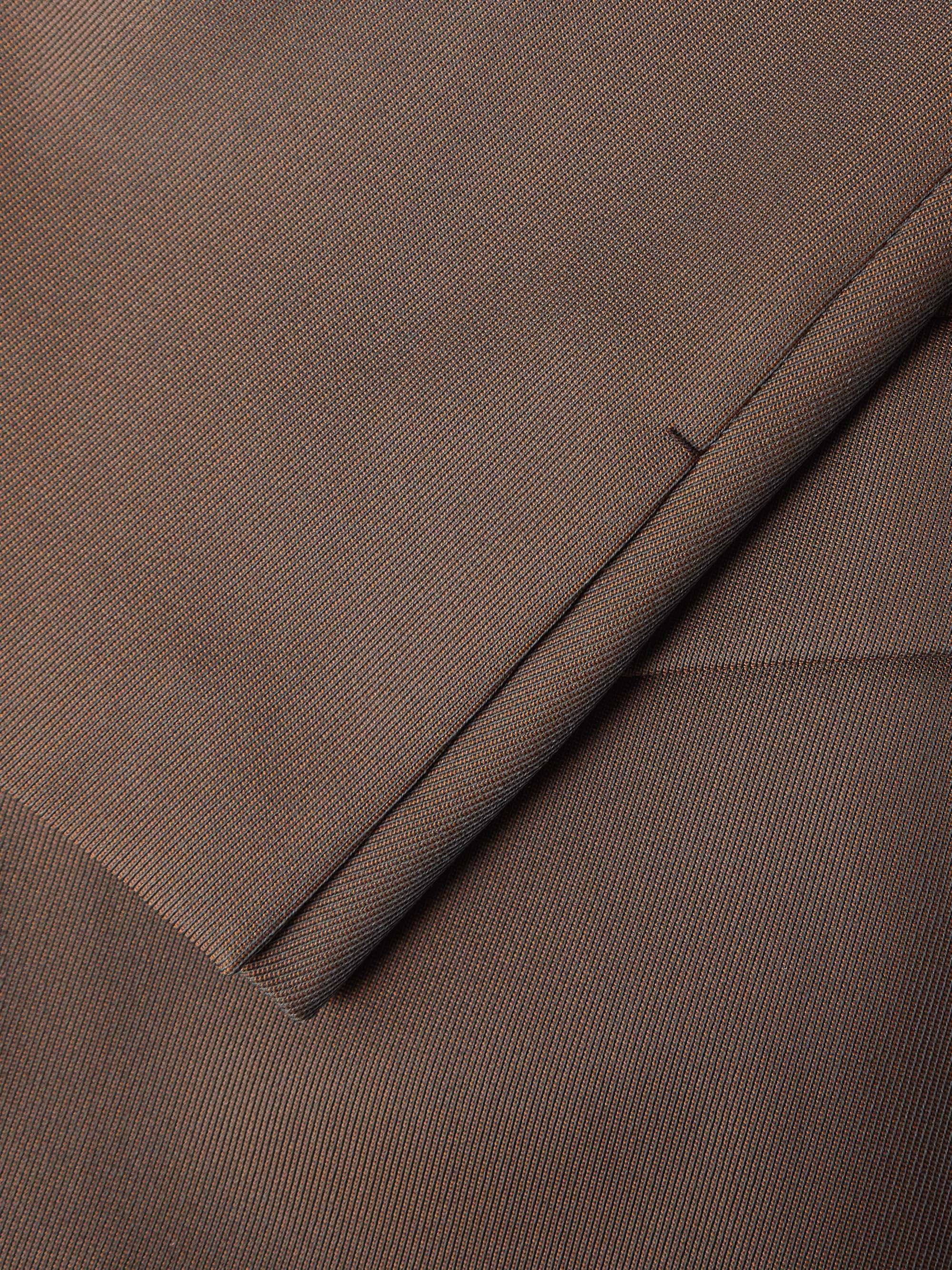Virgin Wool-Blend Drill Blazer view