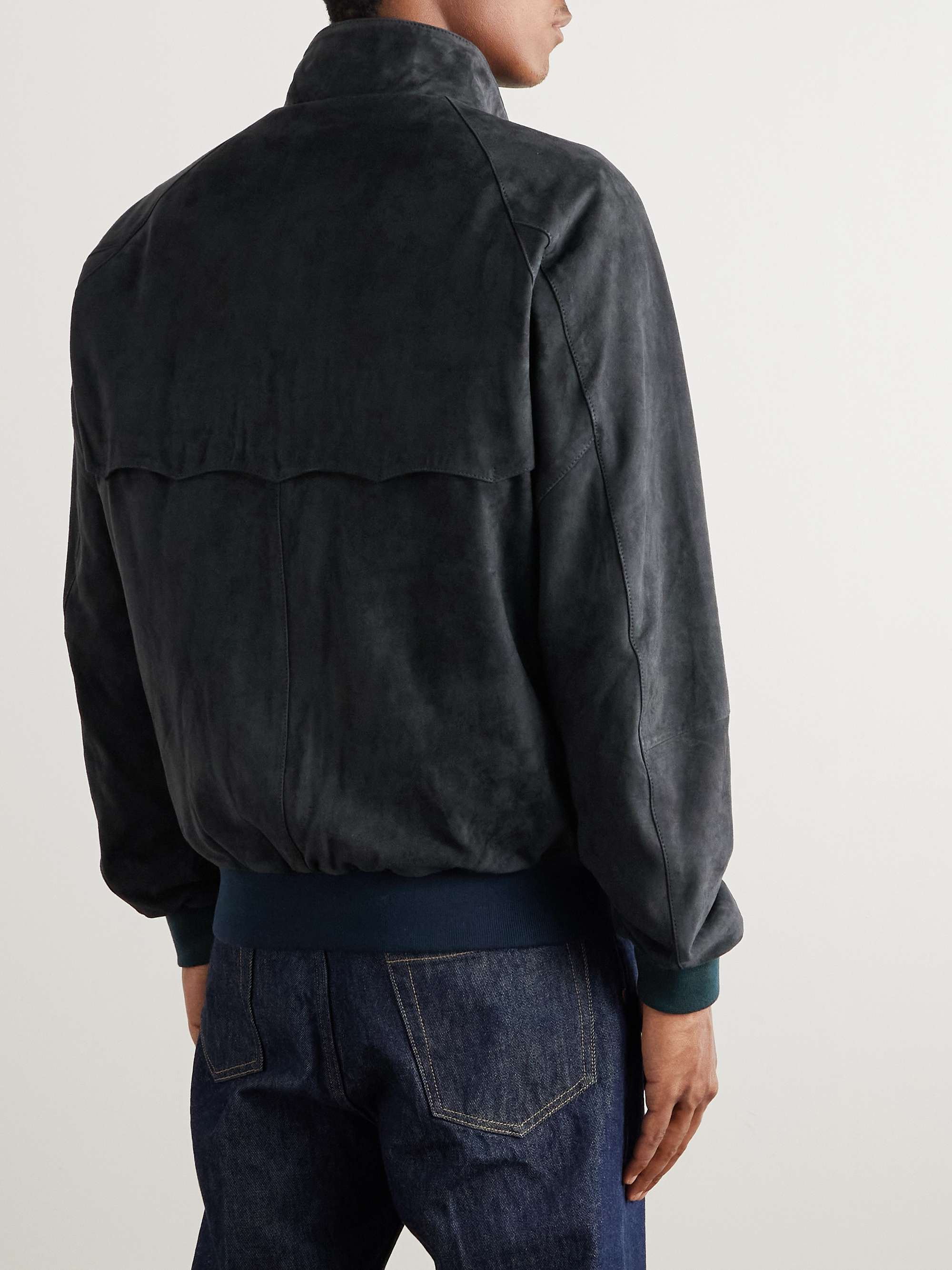 G9 Suede Harrington Jacket view