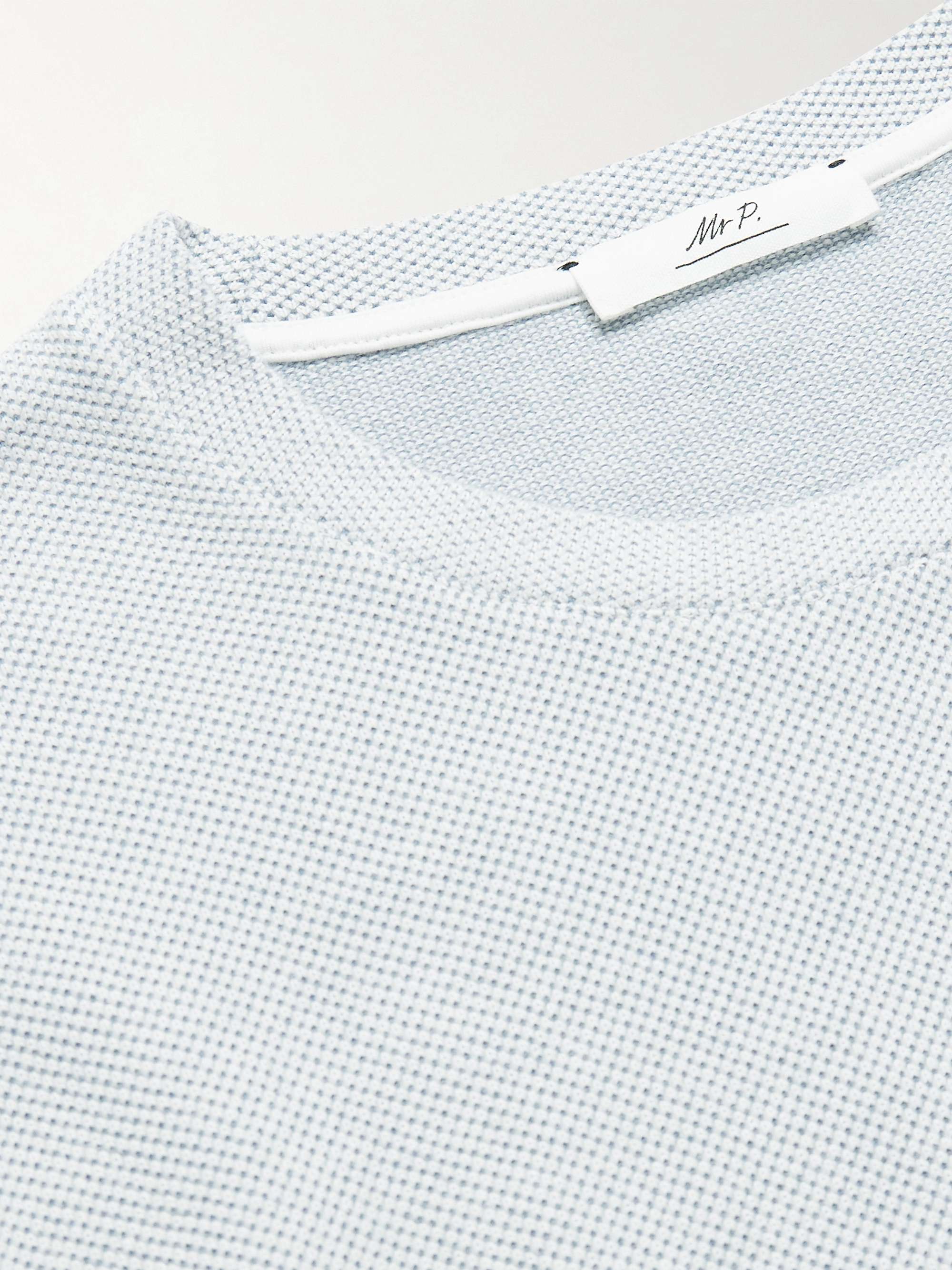 Organic Cotton-Piqué T-Shirt view