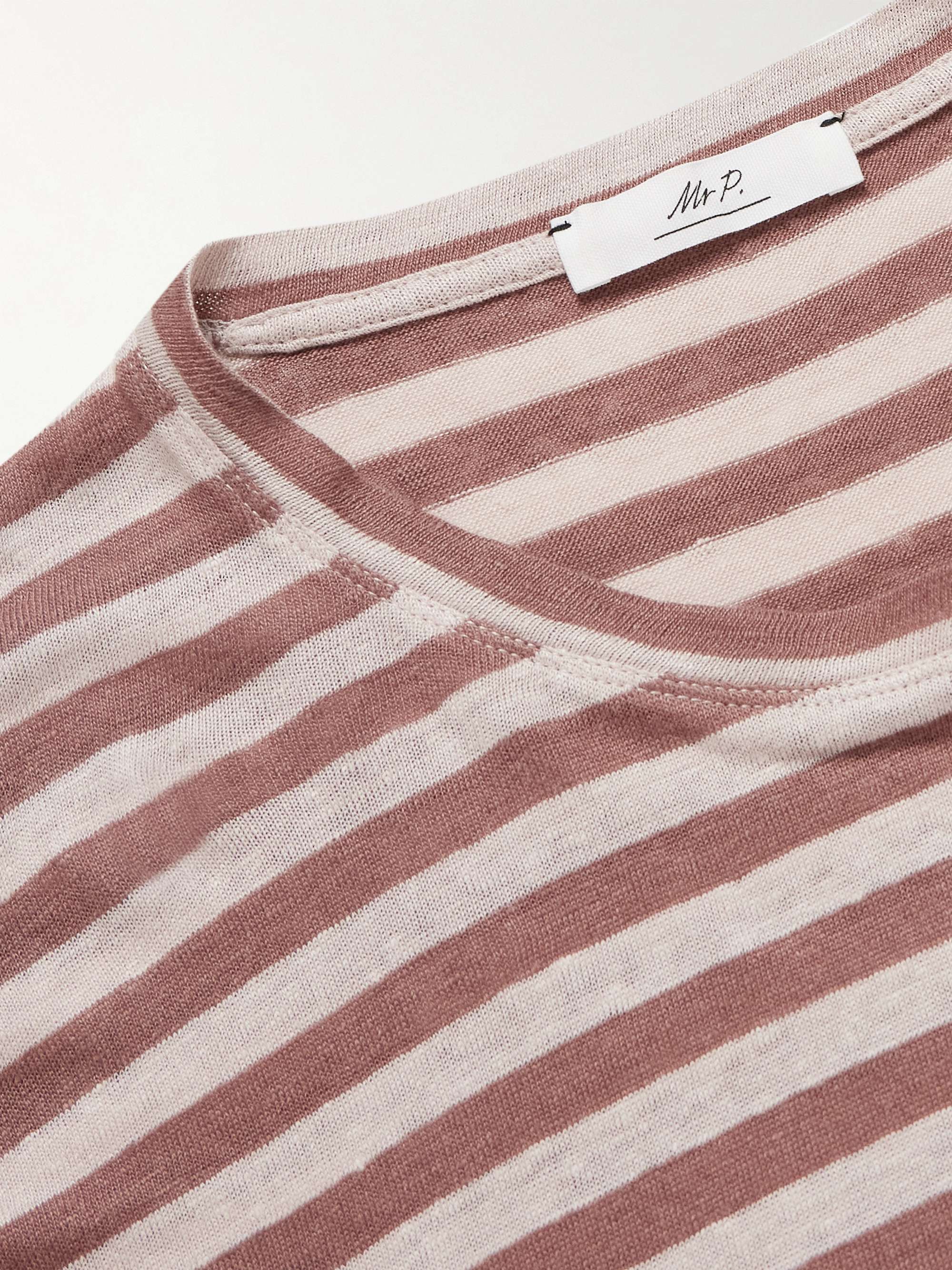 Striped Linen T-Shirt view