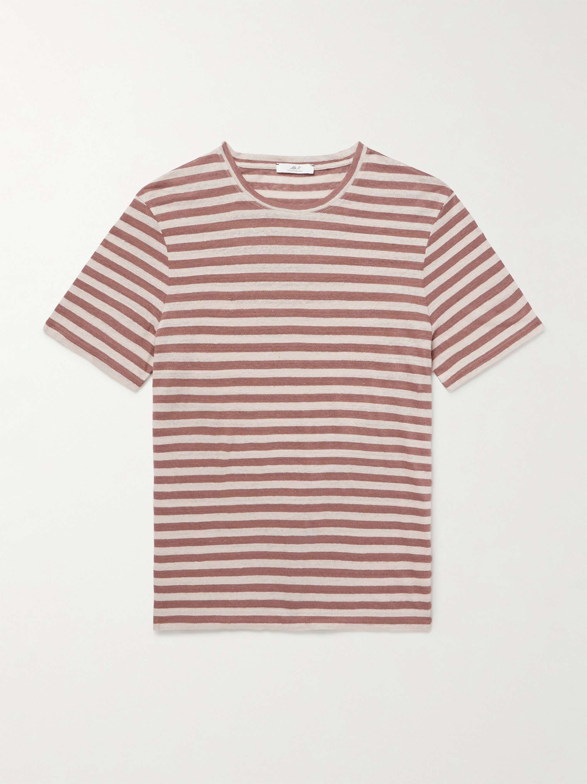 Striped Linen T-Shirt view