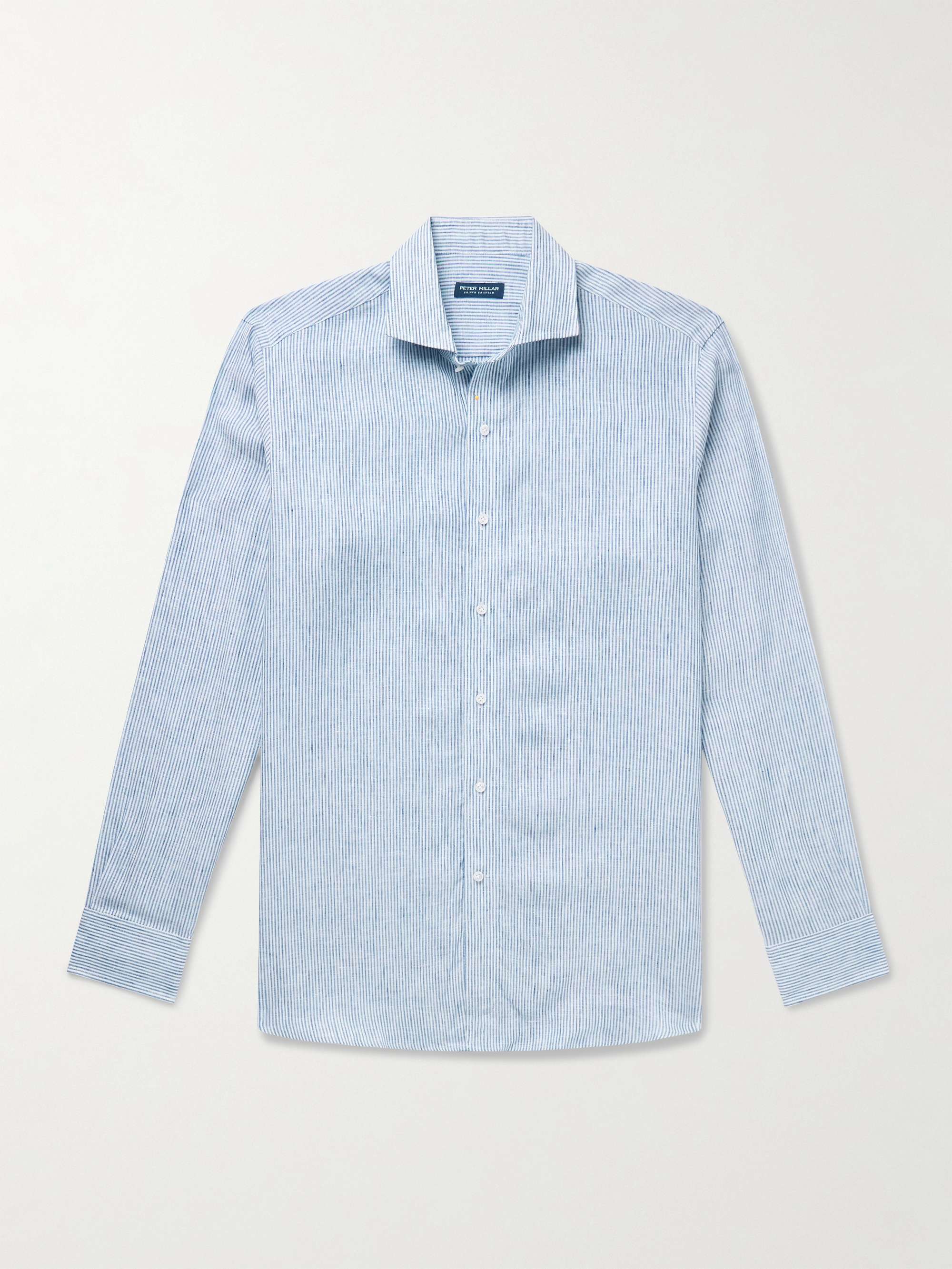 Astino Striped Linen Shirt view