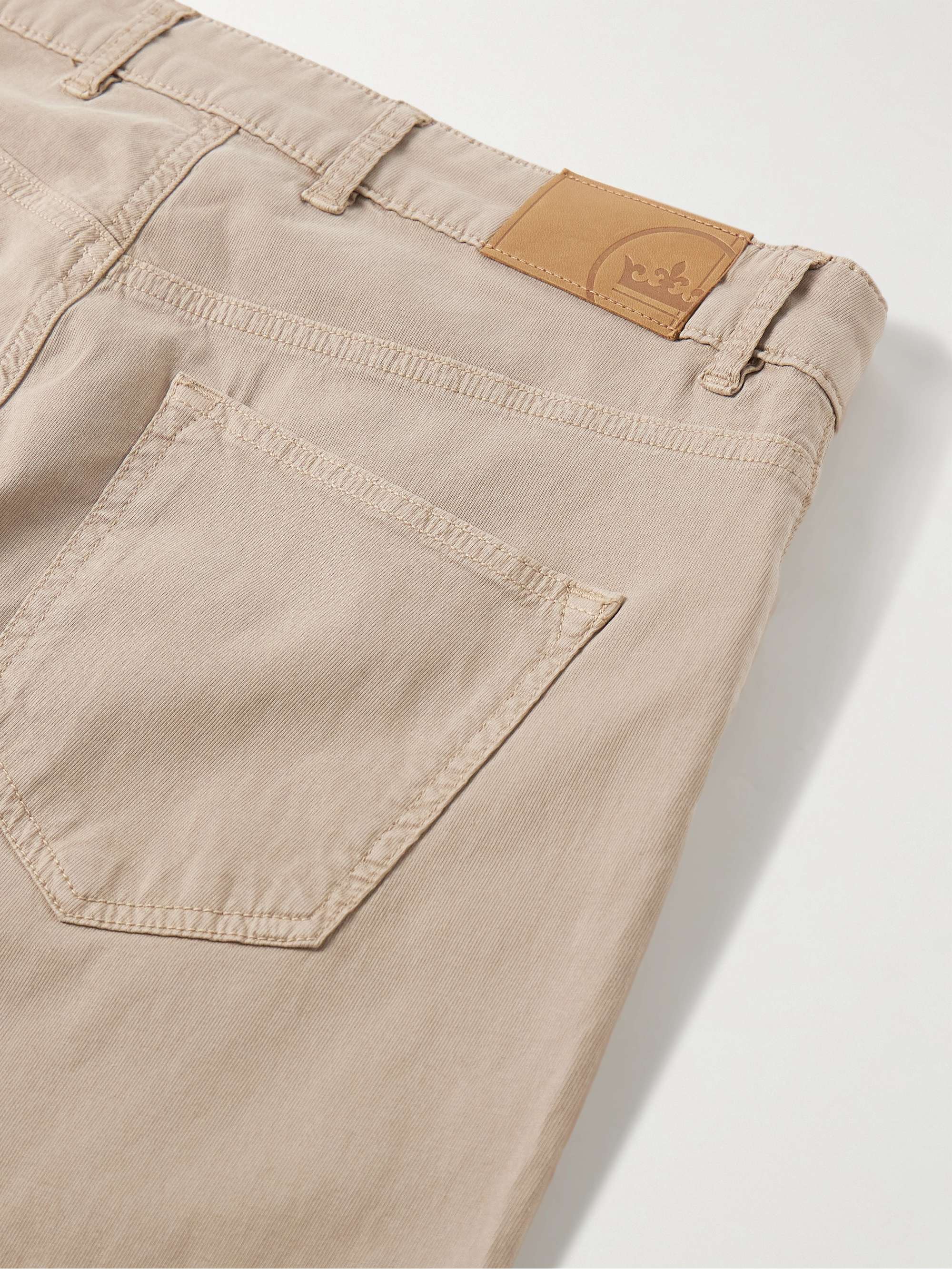 Wayfare Slim-Fit Stretch-TENCEL™ and Cotton-Blend Twill Trousers view