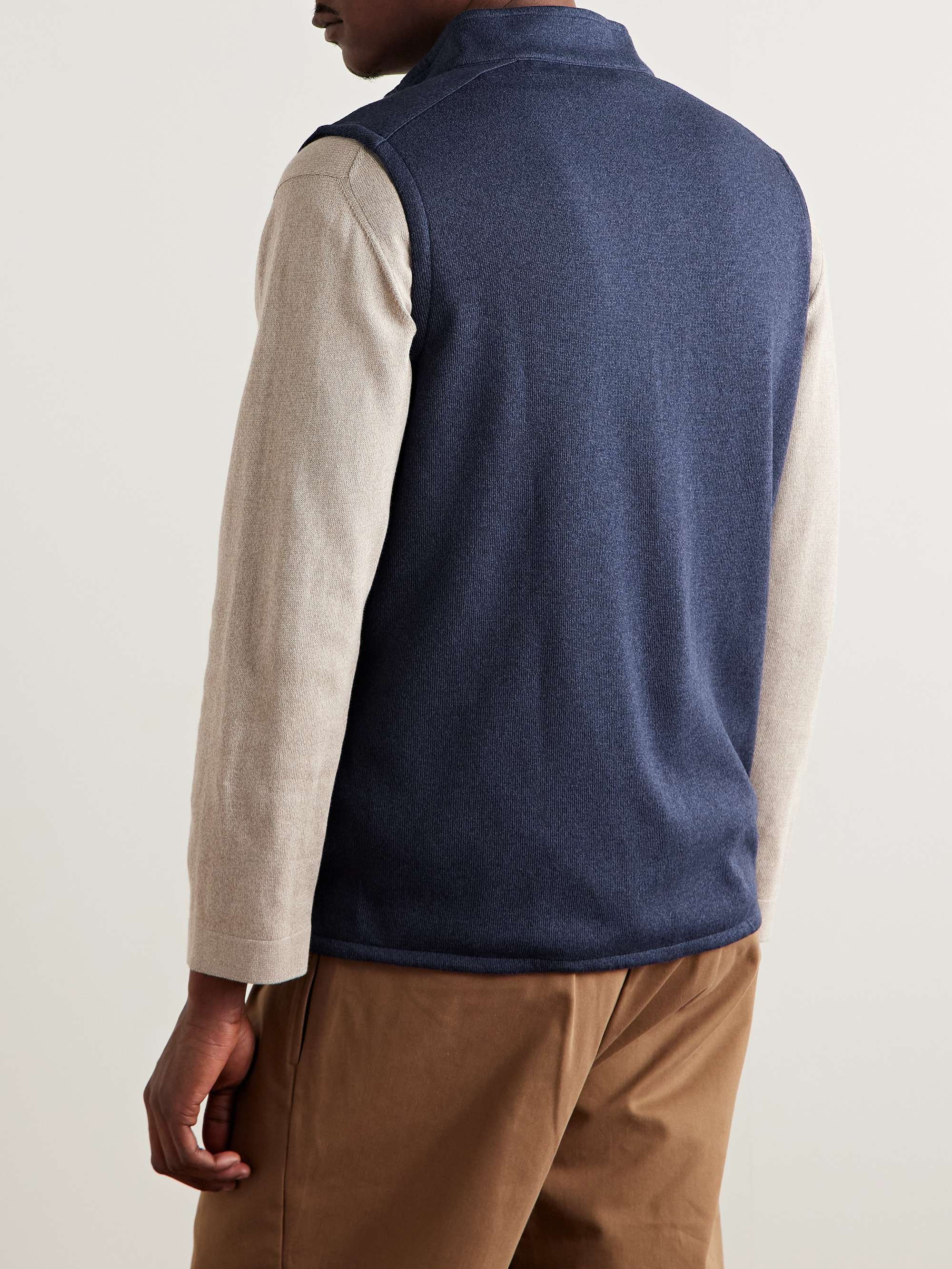 Crown Stretch Recycled-Jersey Gilet view