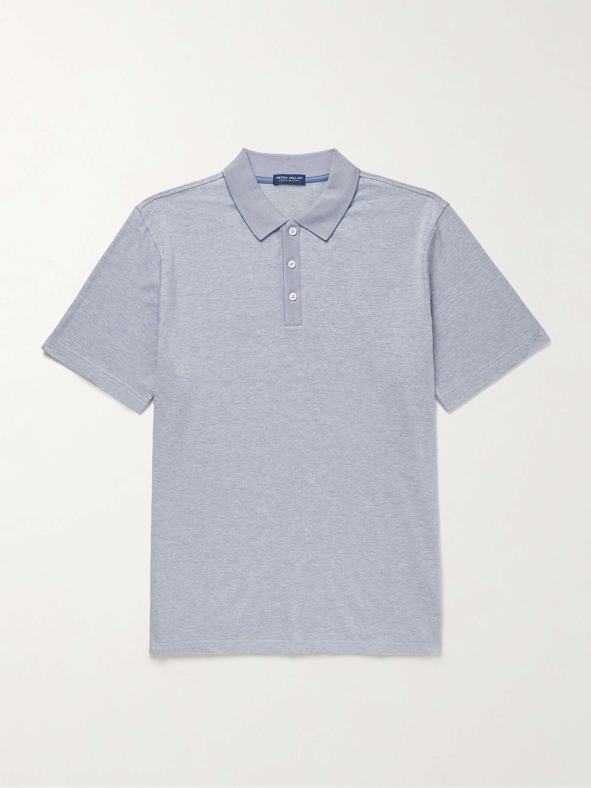 Barnes Stretch-Cotton and Modal-Blend Polo Shirt view