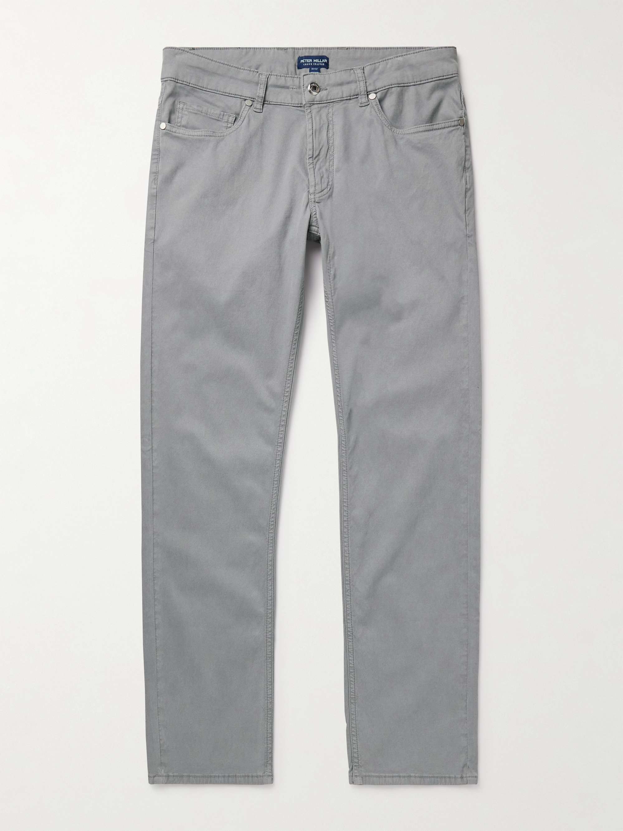 Wayfare Slim-Fit Stretch-TENCEL™ Lyocell and Cotton-Blend Twill Trousers view