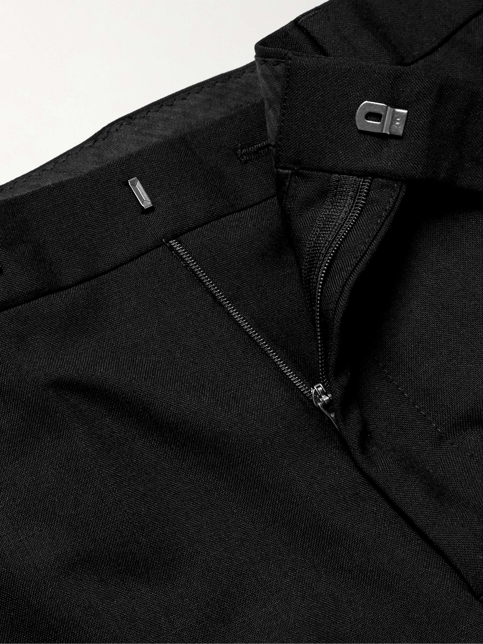Philip Slim-Fit Straight-Leg Wool Suit Trousers view