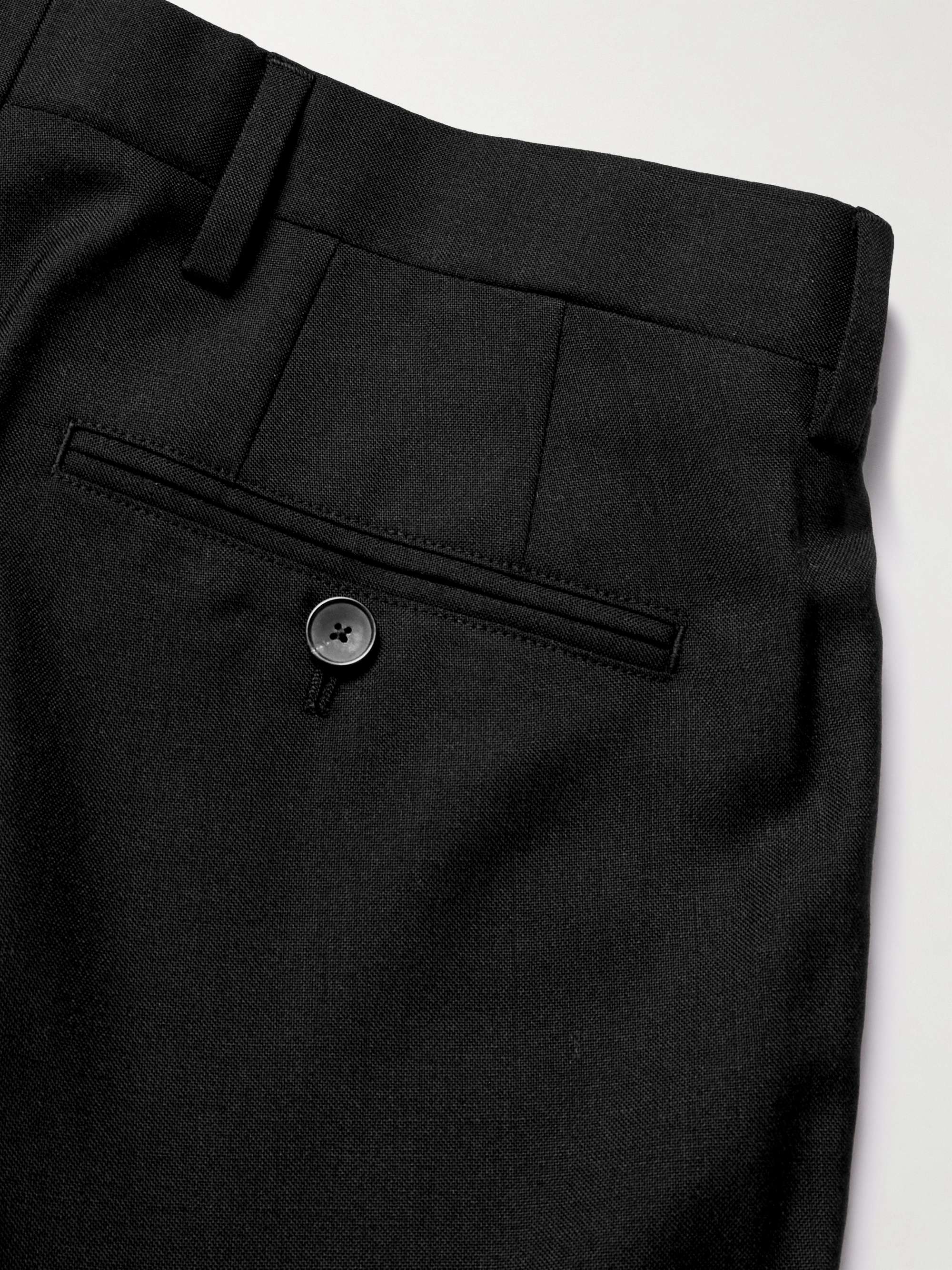 Philip Slim-Fit Straight-Leg Wool Suit Trousers view