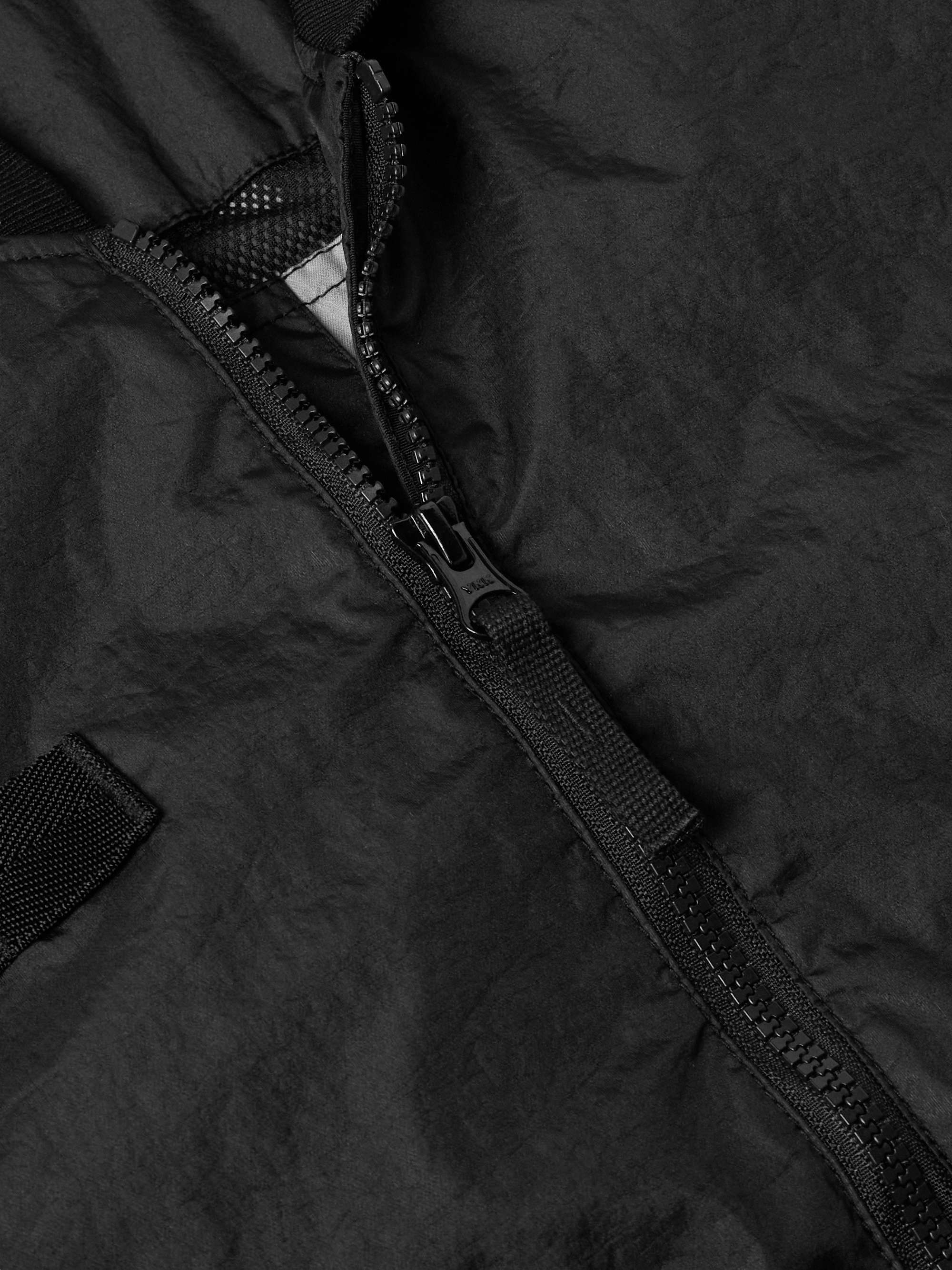 Logo-Appliquéd Membrana 3L TC Bomber Jacket view