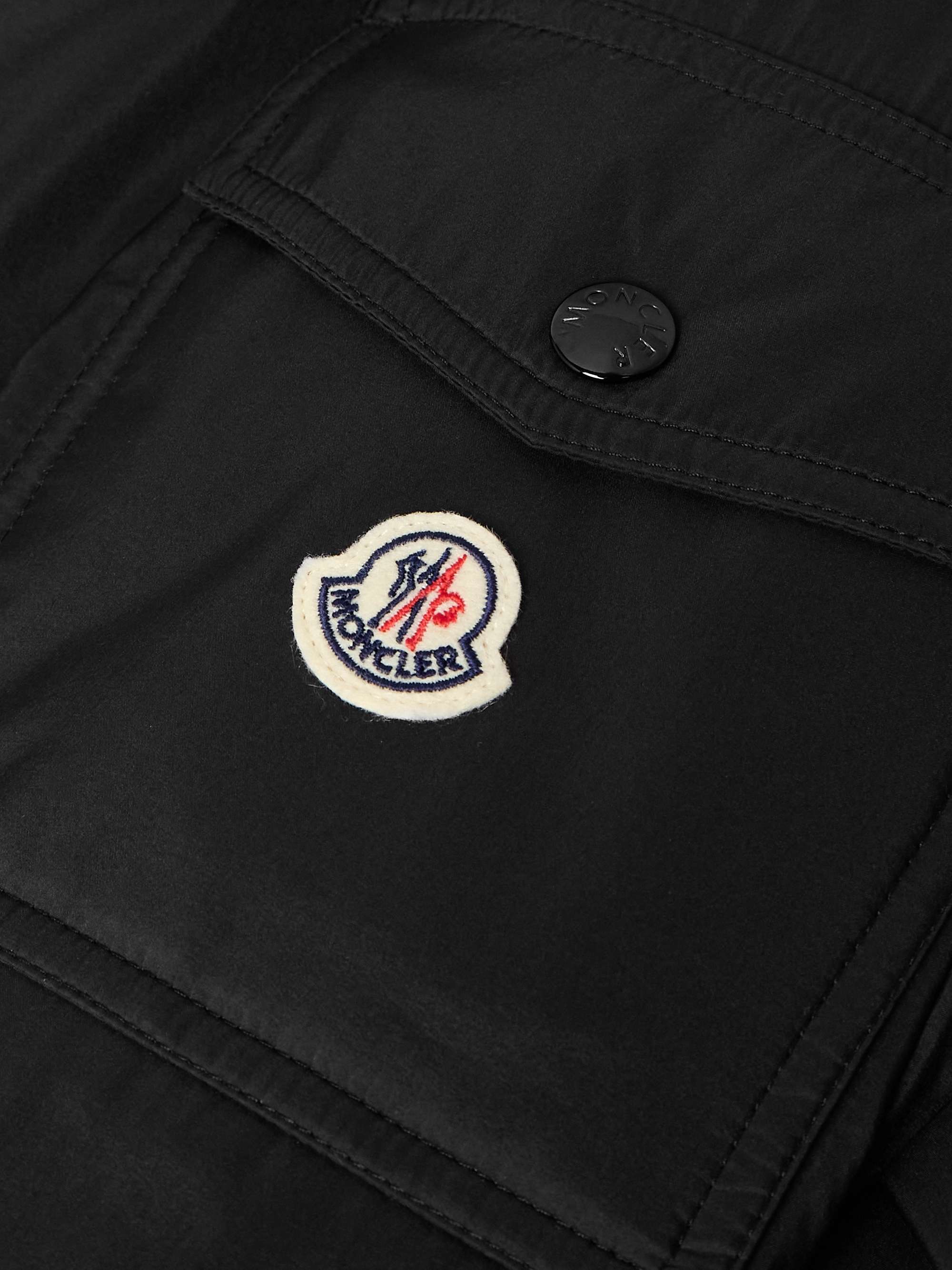 Monteynard Logo-Appliquéd Nylon Hooded Down Jacket view