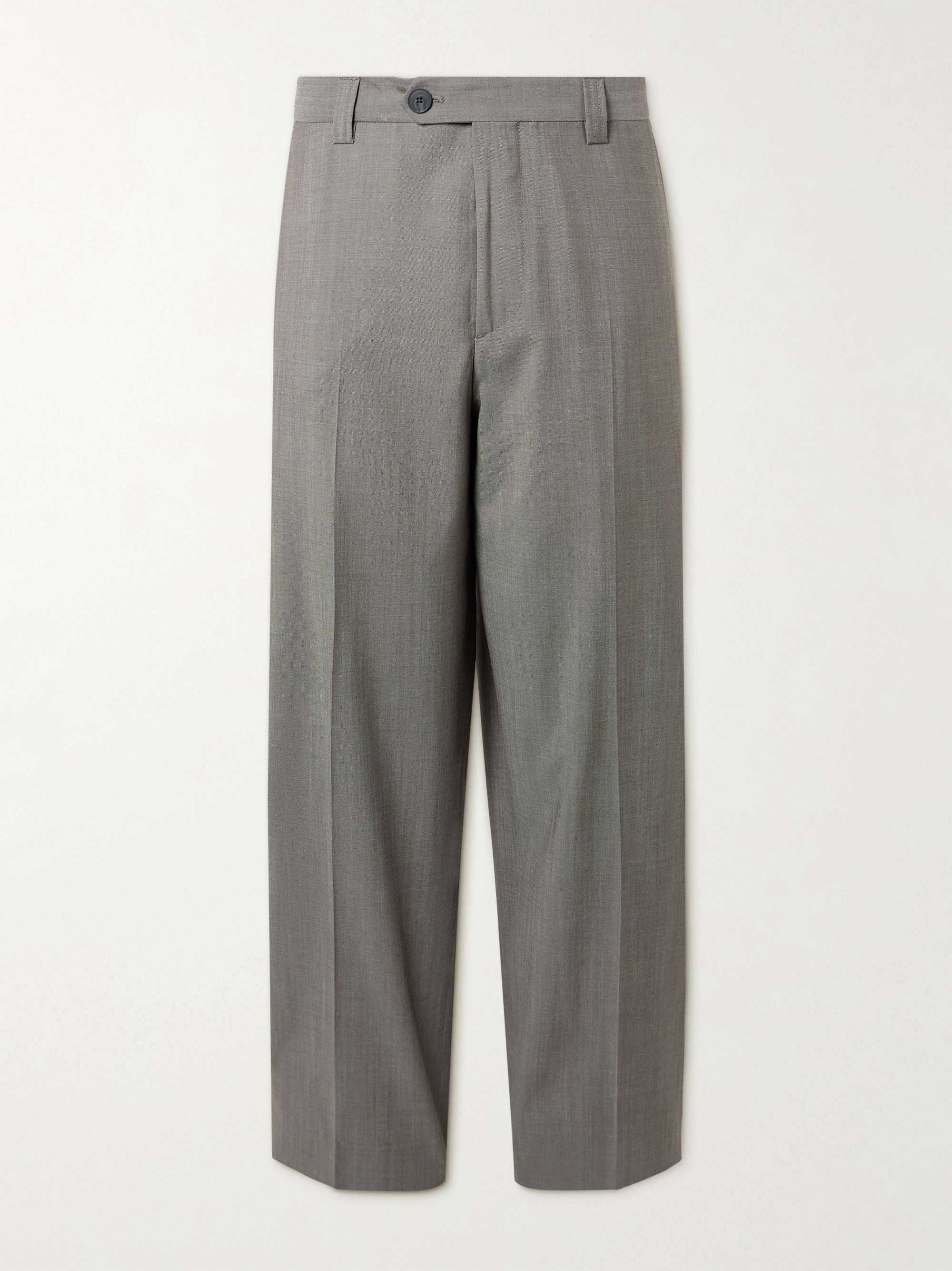 Study Straight-Leg Wool-Twill Suit Trousers view