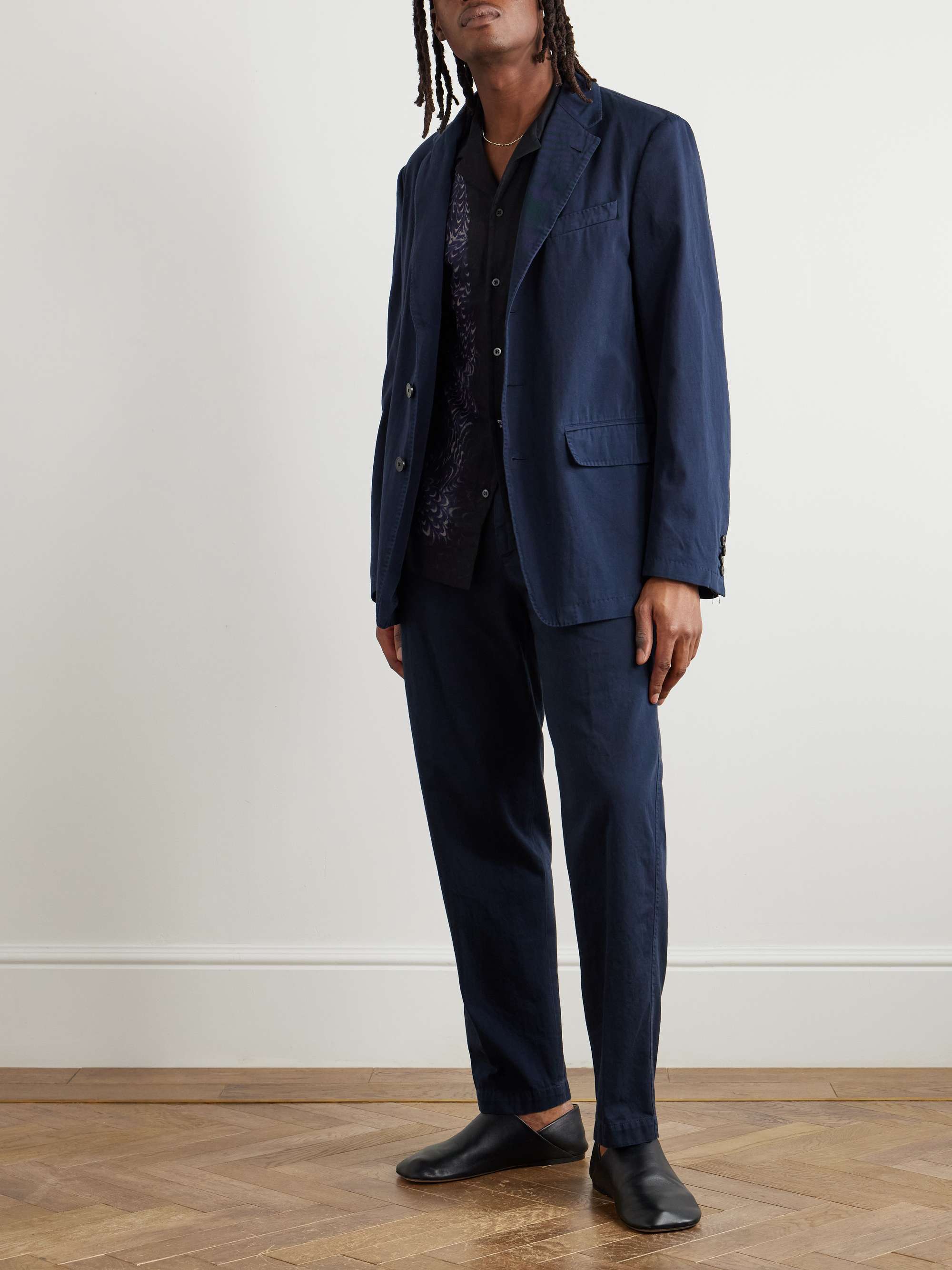 Cotton-Twill Blazer view