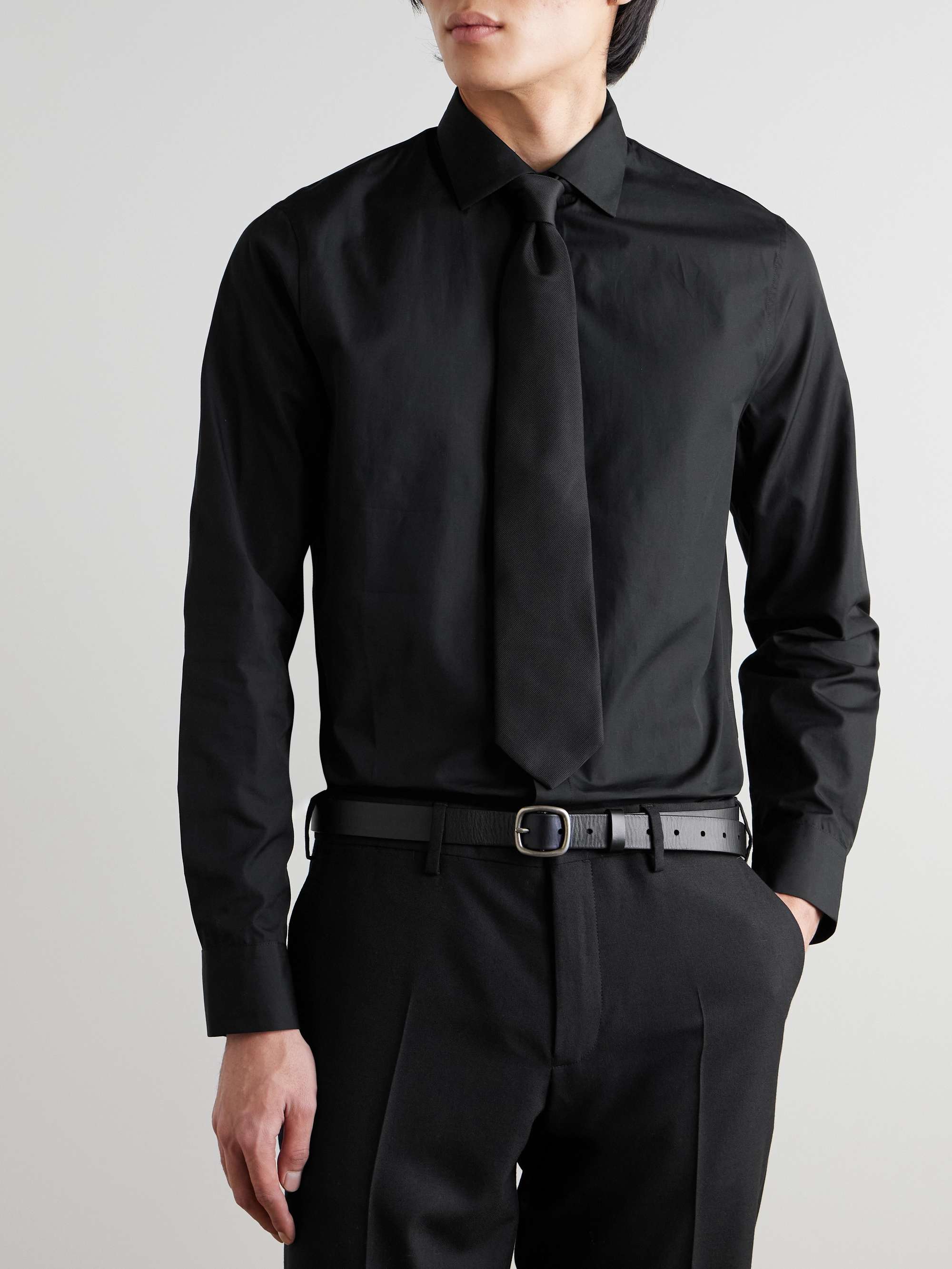Business Cotton-Poplin Shirt view