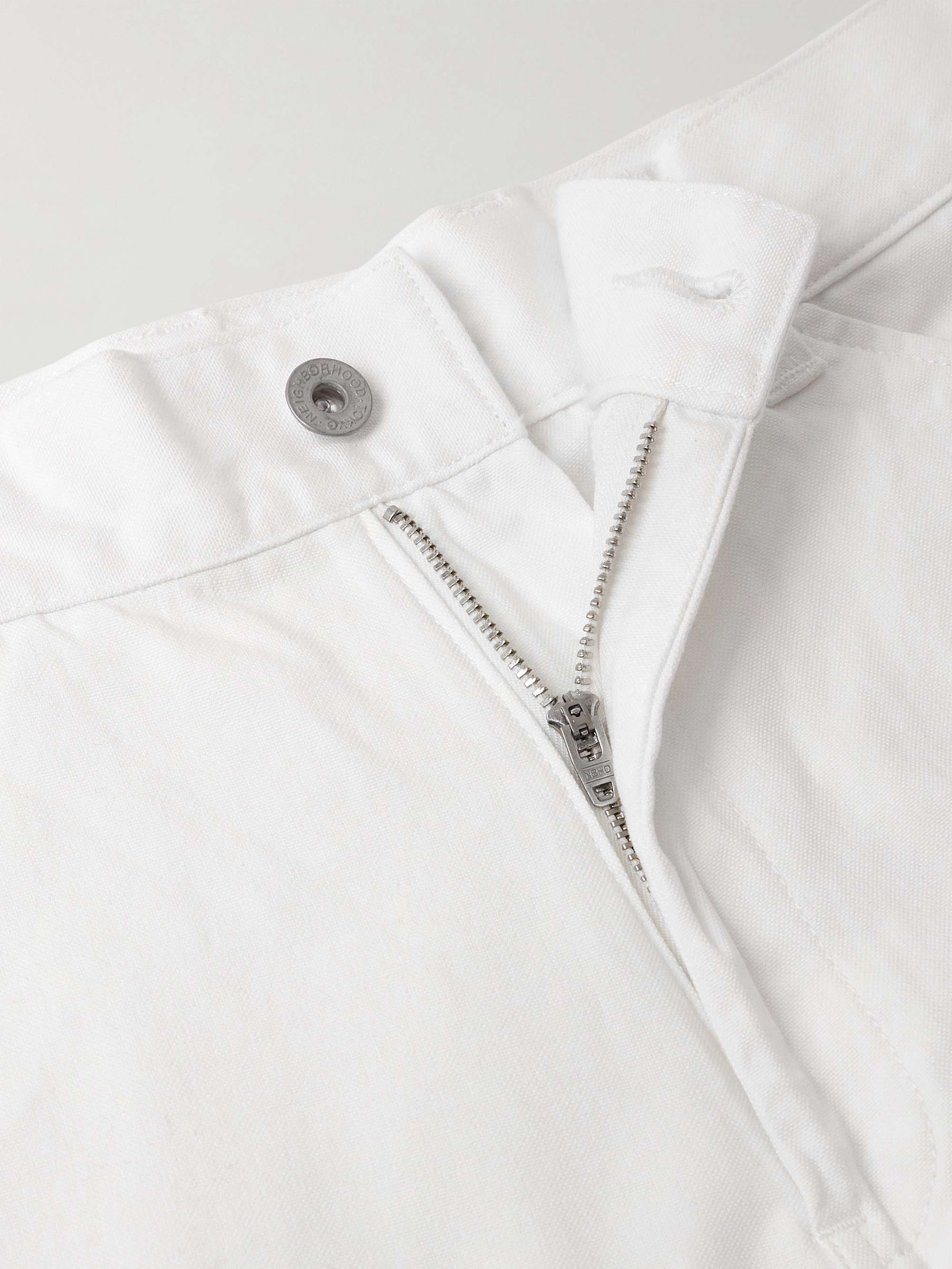 BW Straight-Leg Cotton-Canvas Trousers view