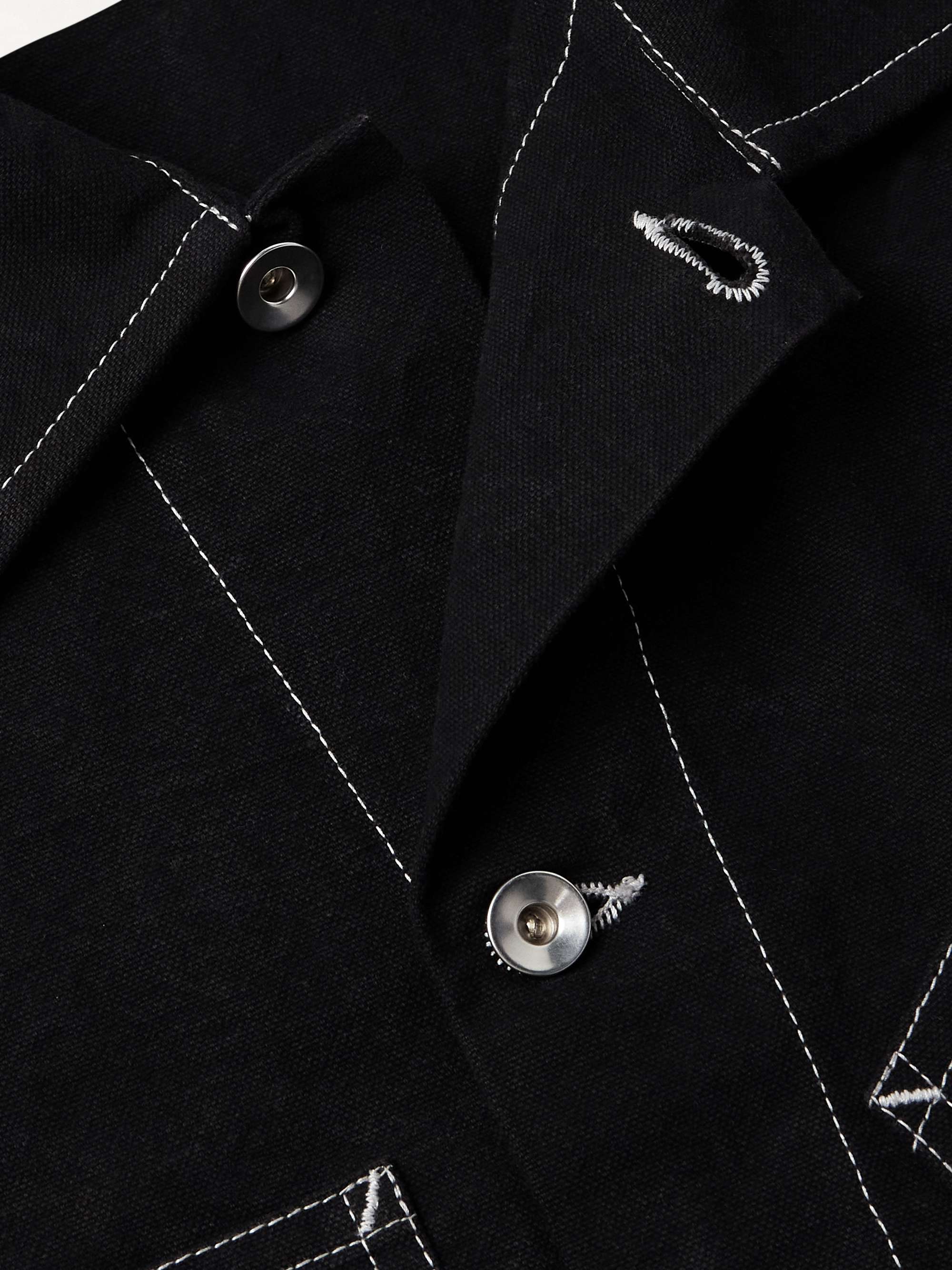 Wonky-Wear Station Organic Cotton-Canvas Jacket view
