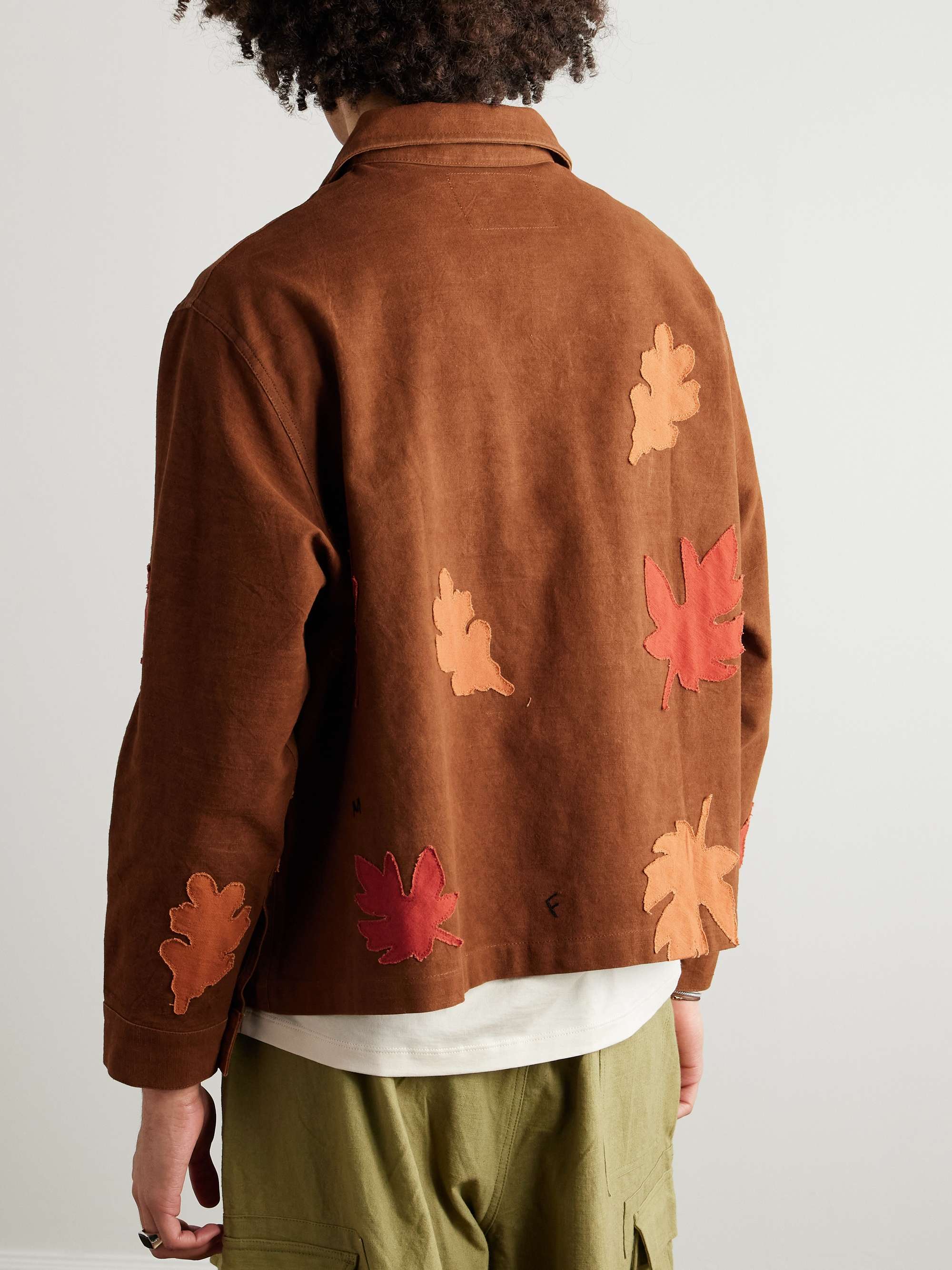 Second Autumn Appliquéd Organic Cotton Jacket view