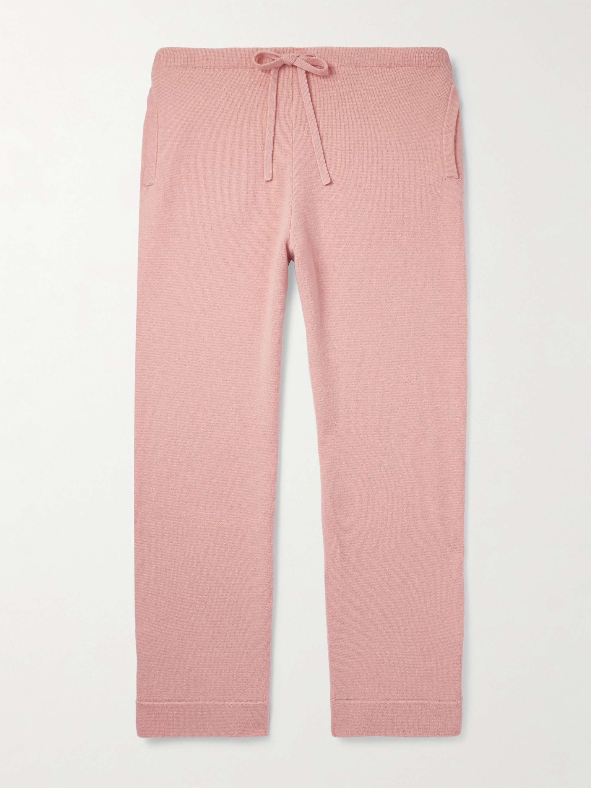 Wanderer Tapered Embellished Cashmere Trousers view