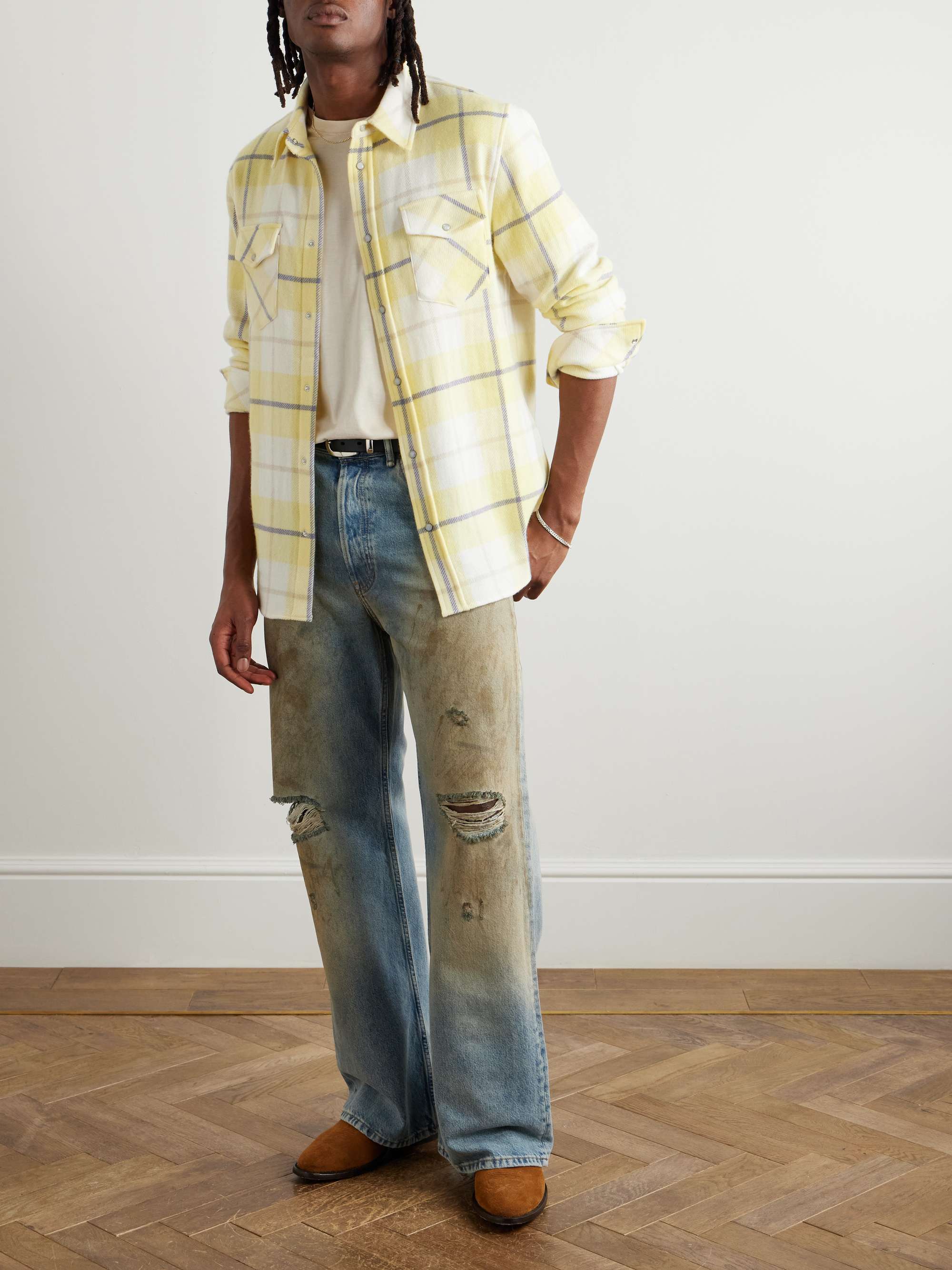 Dreamer Checked Cashmere Shirt view