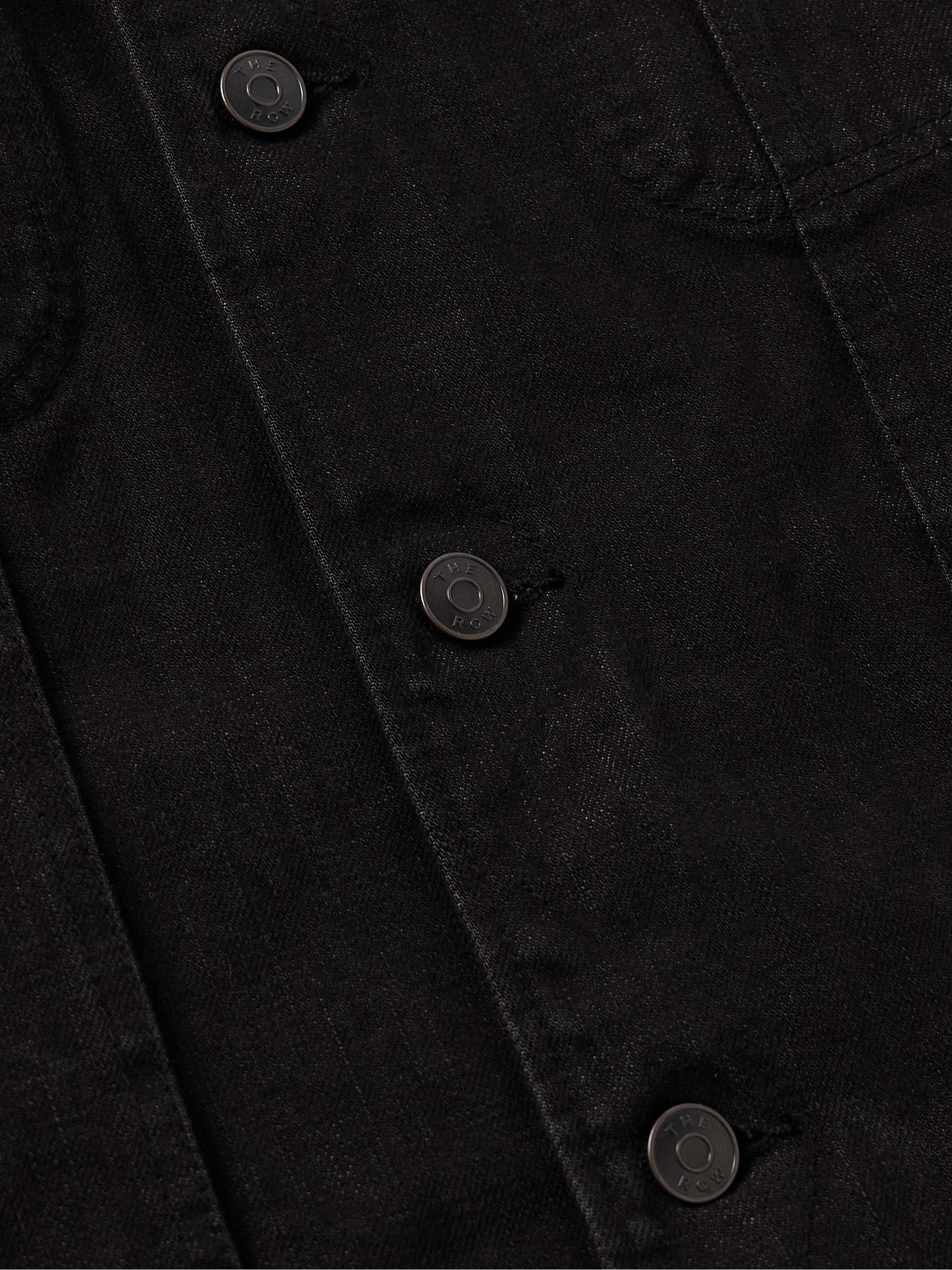 Joret Corduroy-Trimmed Denim Jacket view