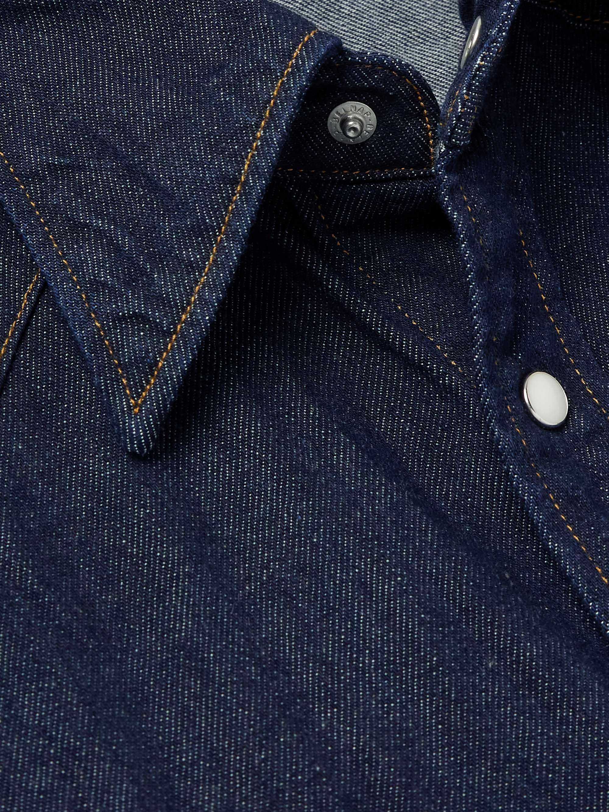 Husky Denim Western Shirt view