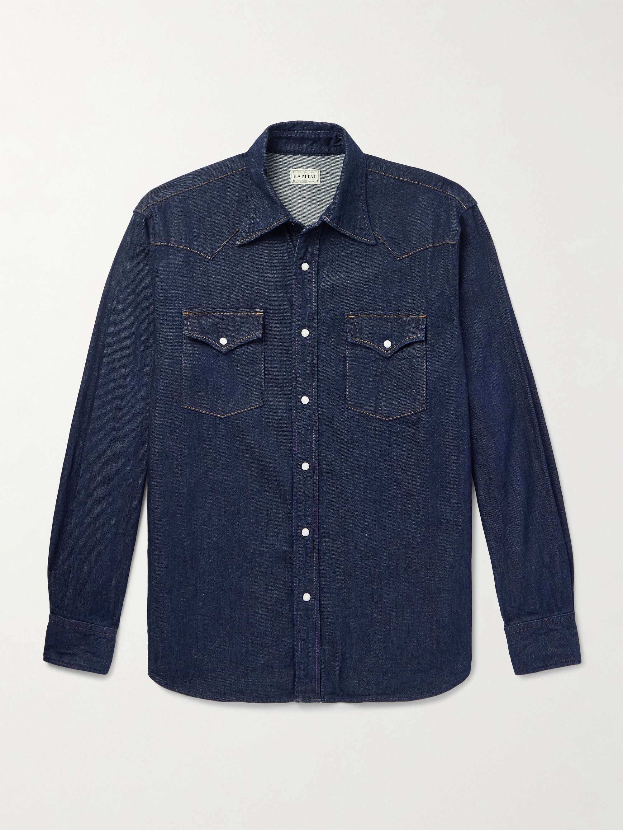 Husky Denim Western Shirt view