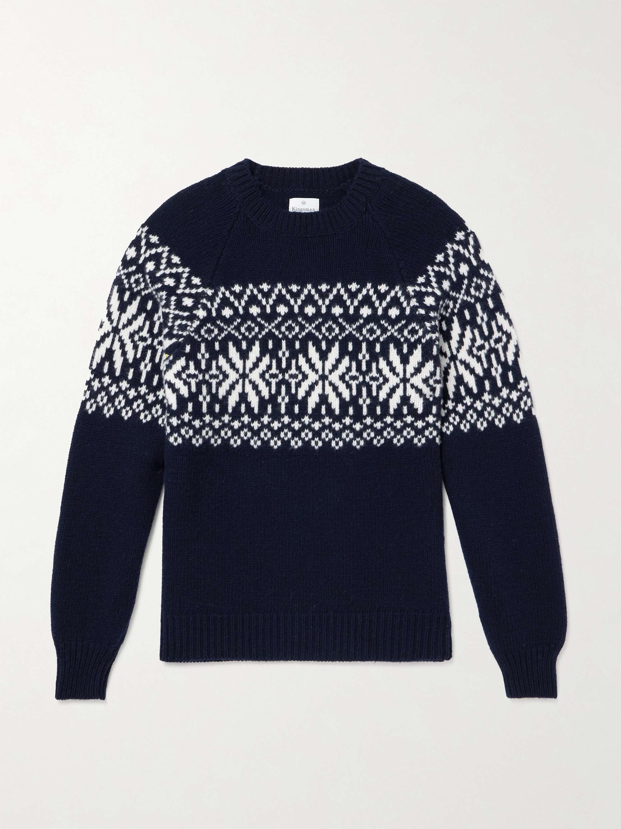 Fair Isle Wool Sweater view