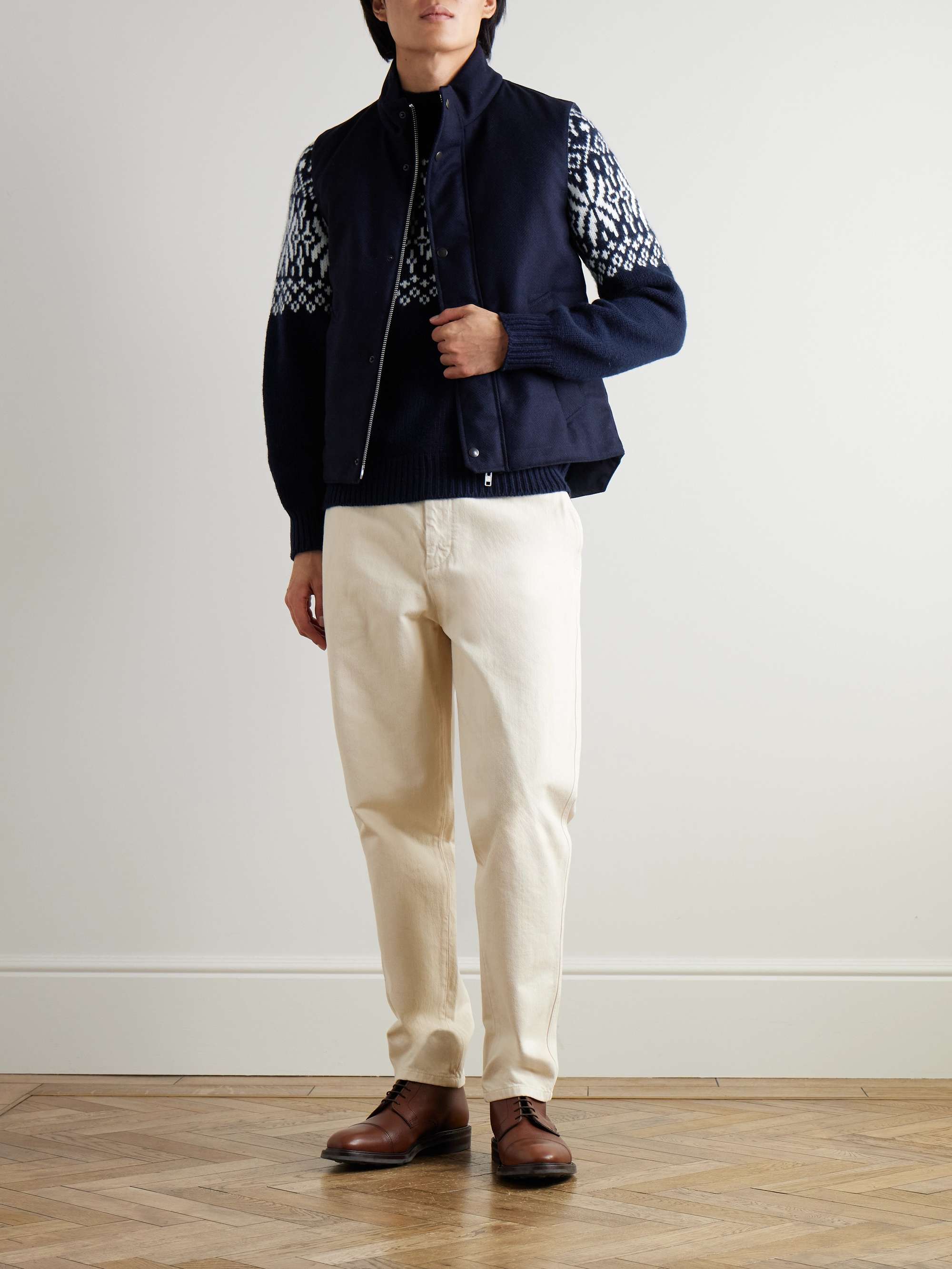 Fair Isle Wool Sweater view