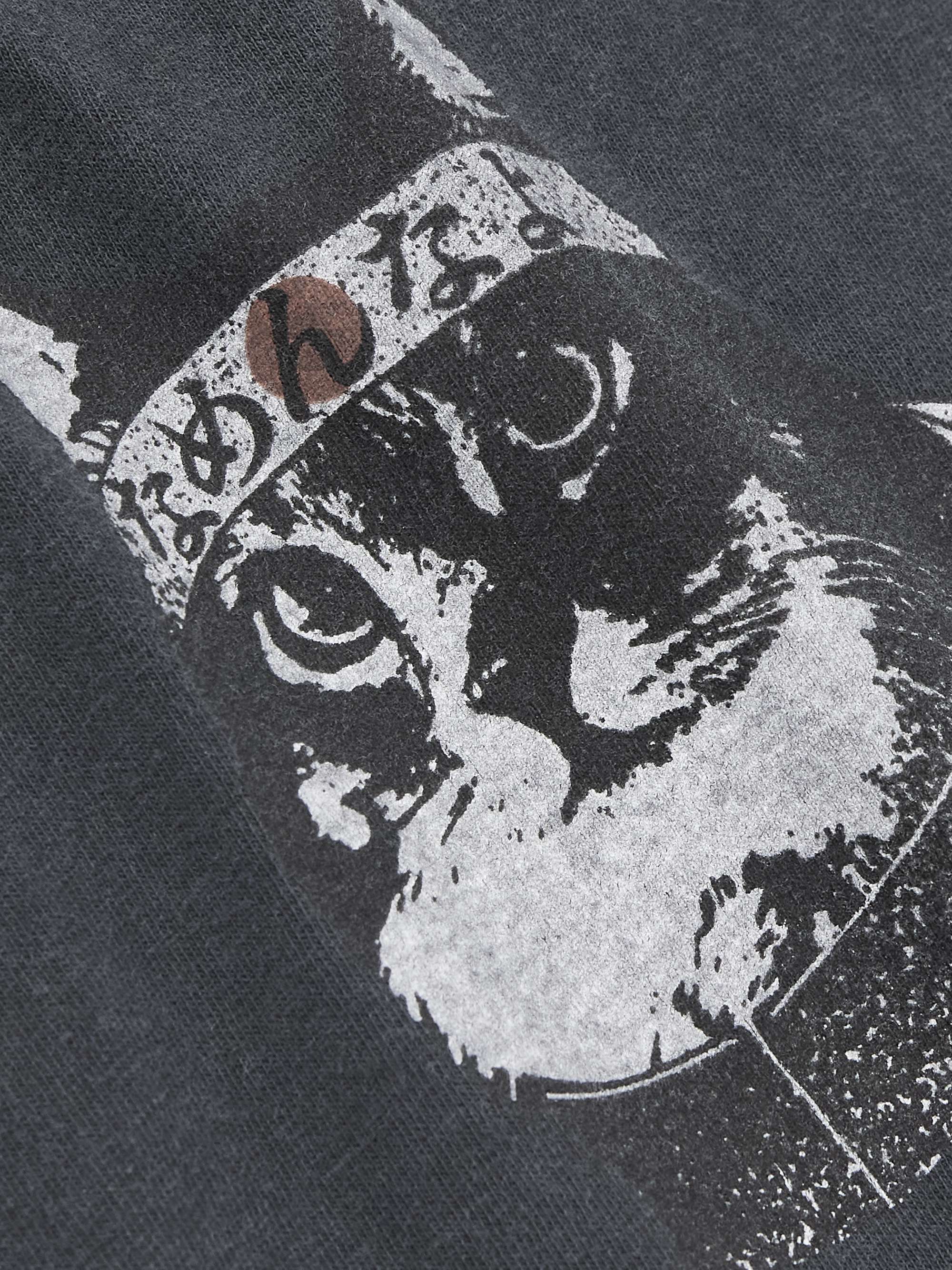 Chef Cat Printed Cotton-Jersey T-Shirt view