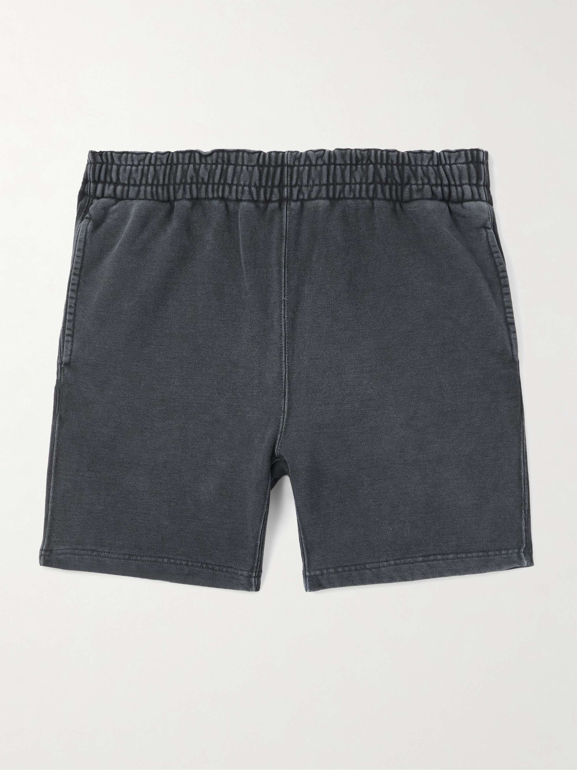 Straight-Leg Cotton-Jersey Shorts view