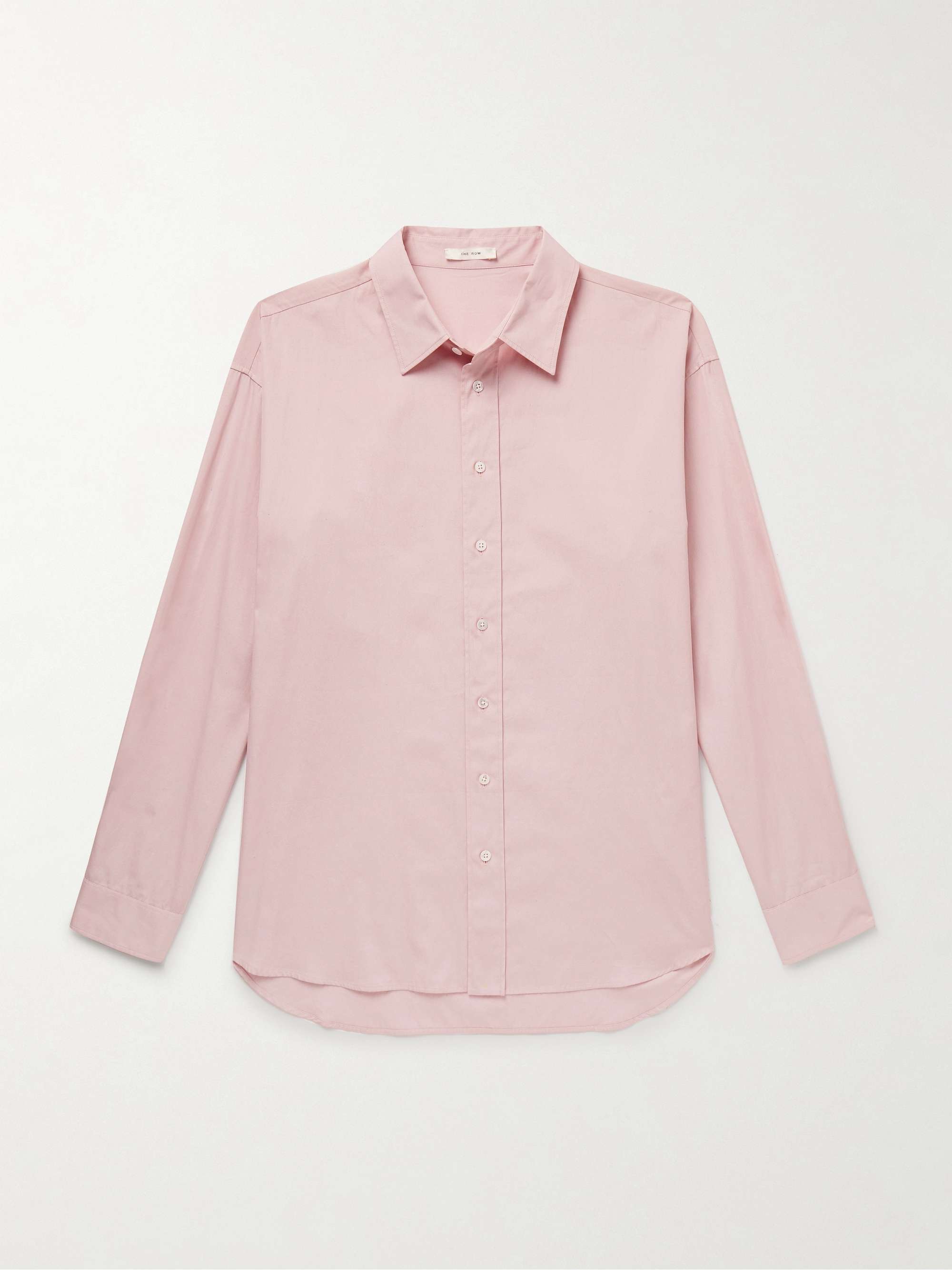 Penn Oversized Cotton-Poplin Shirt view