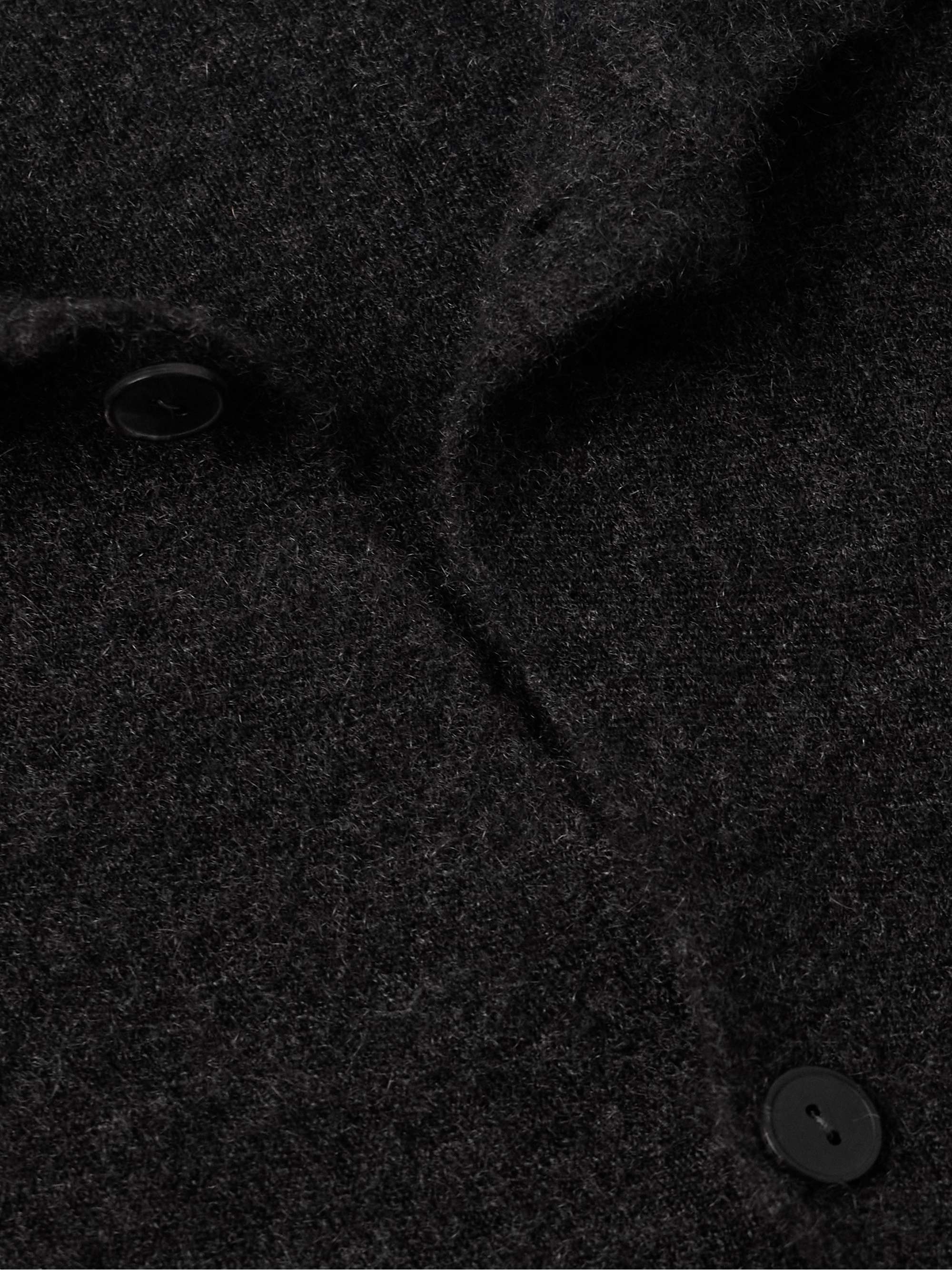 Iverson Virgin Wool and Cashmere-Blend Cardigan view