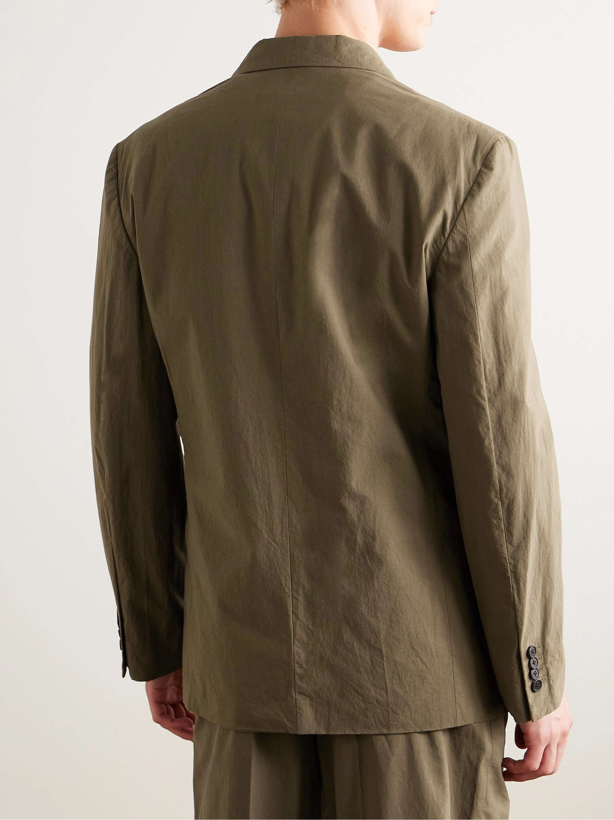 Ritchie Slim-Fit Unstructured Cotton Suit Jacket view