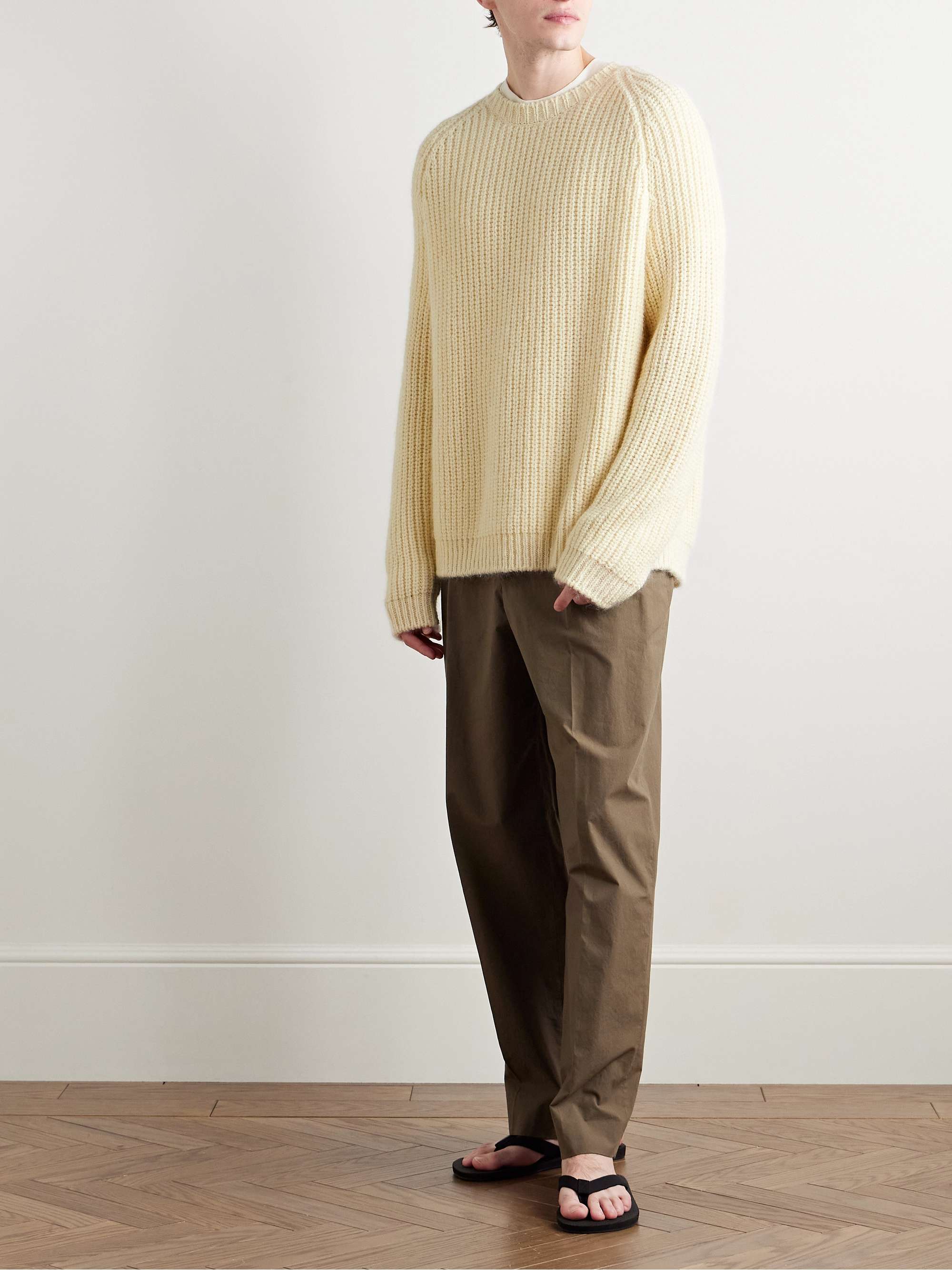 Adonis Ribbed-Knit Sweater view