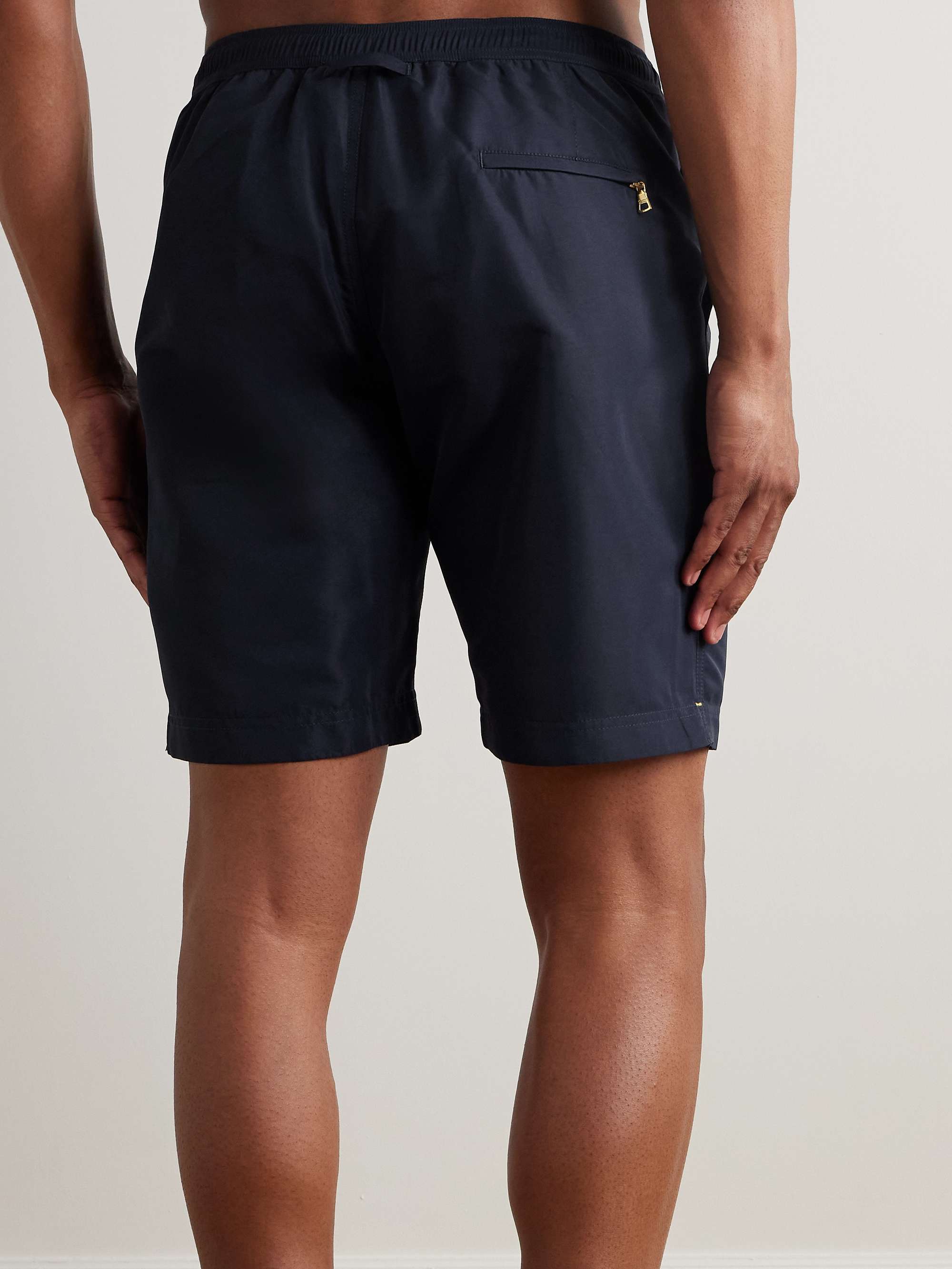 Dane Straight-Leg Long-Length Swim Shorts view