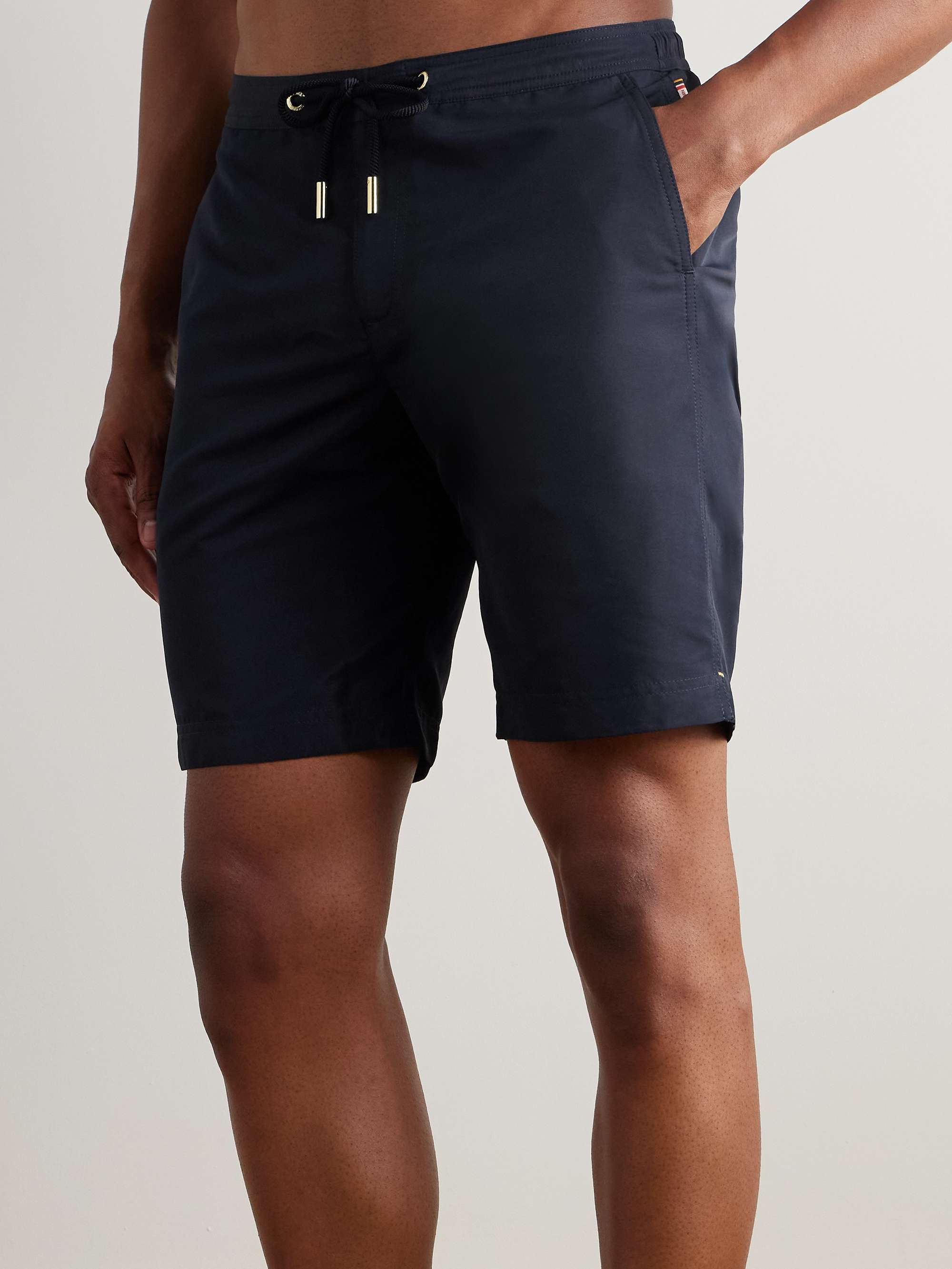 Dane Straight-Leg Long-Length Swim Shorts view