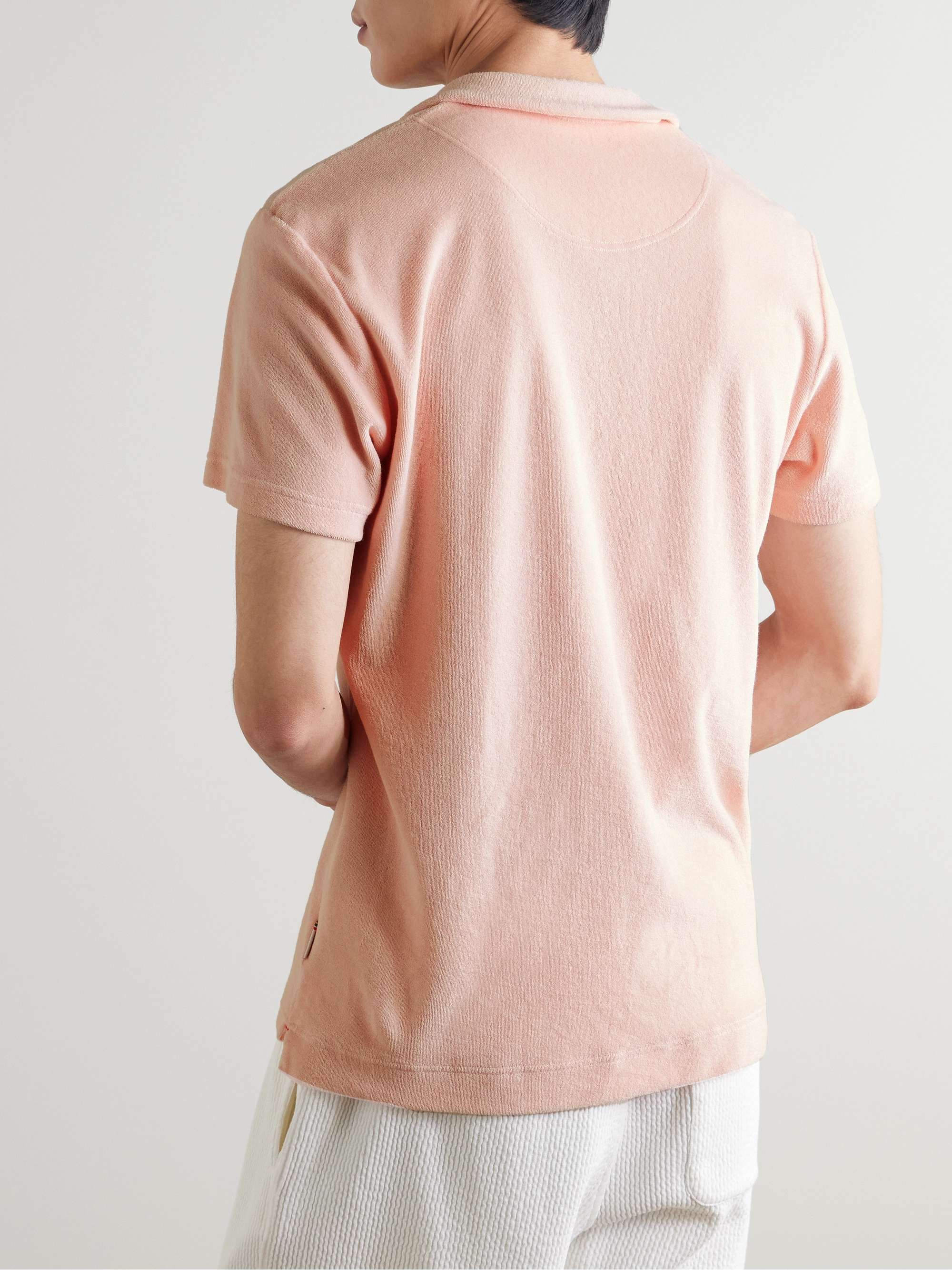 Organic Cotton-Terry Polo Shirt view