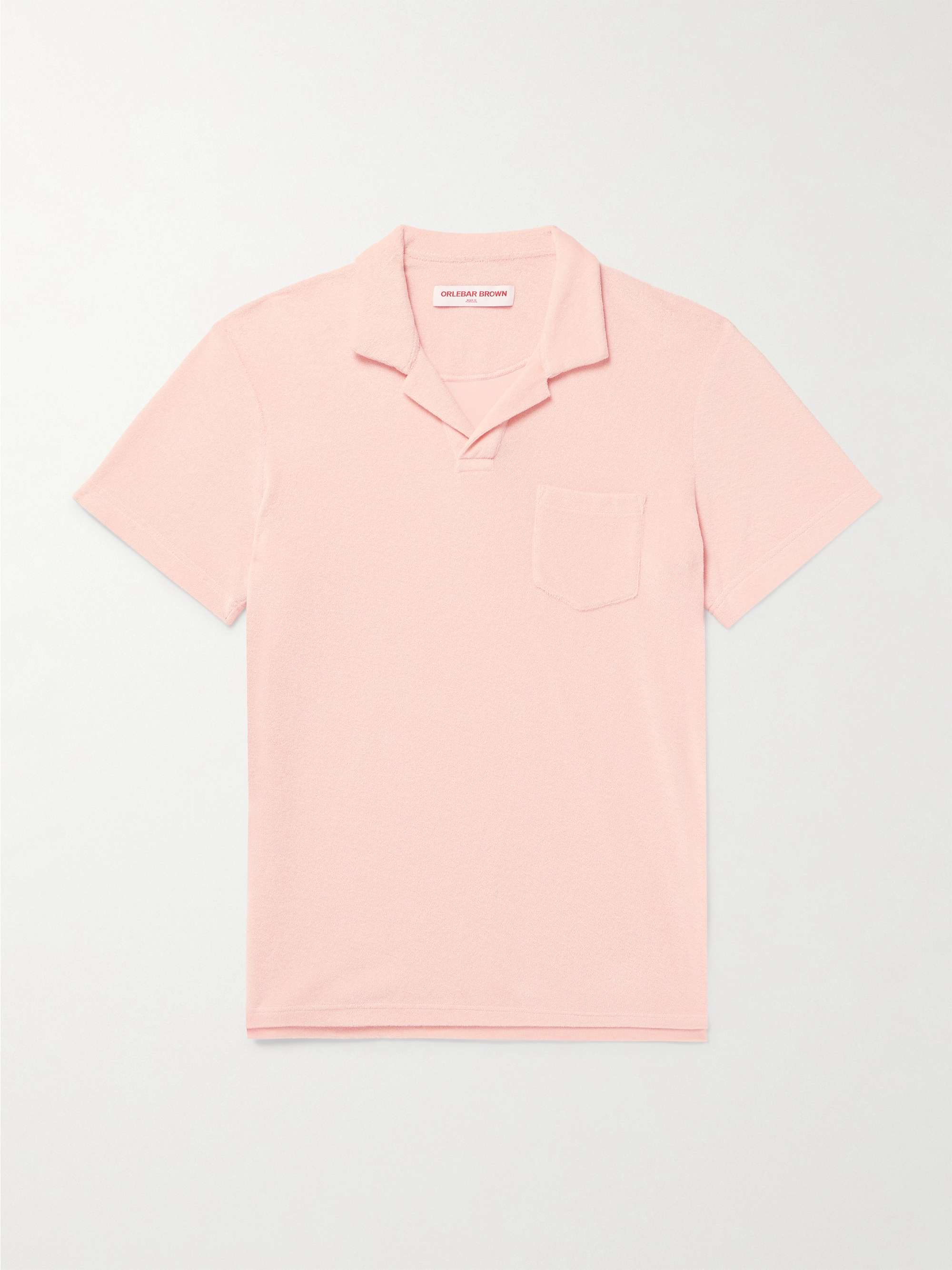Organic Cotton-Terry Polo Shirt view
